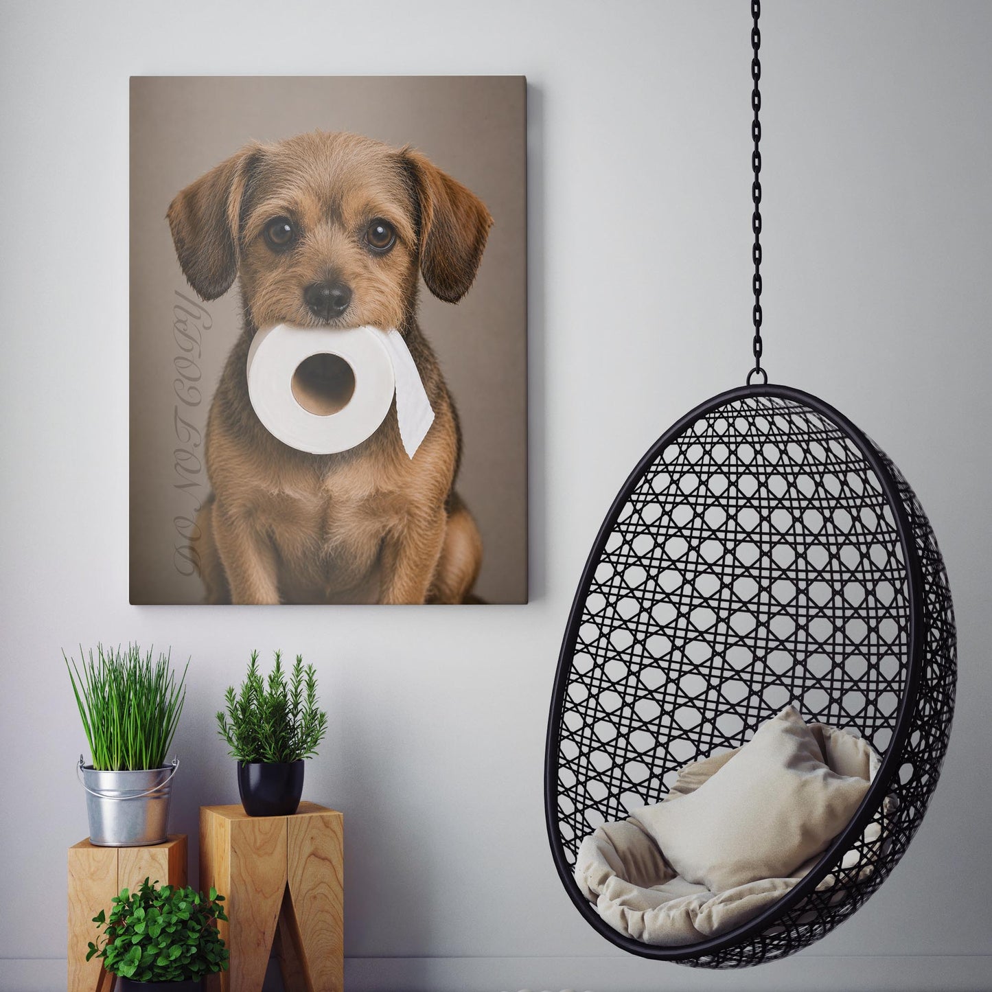 Chiweenie Dog Toilet Paper