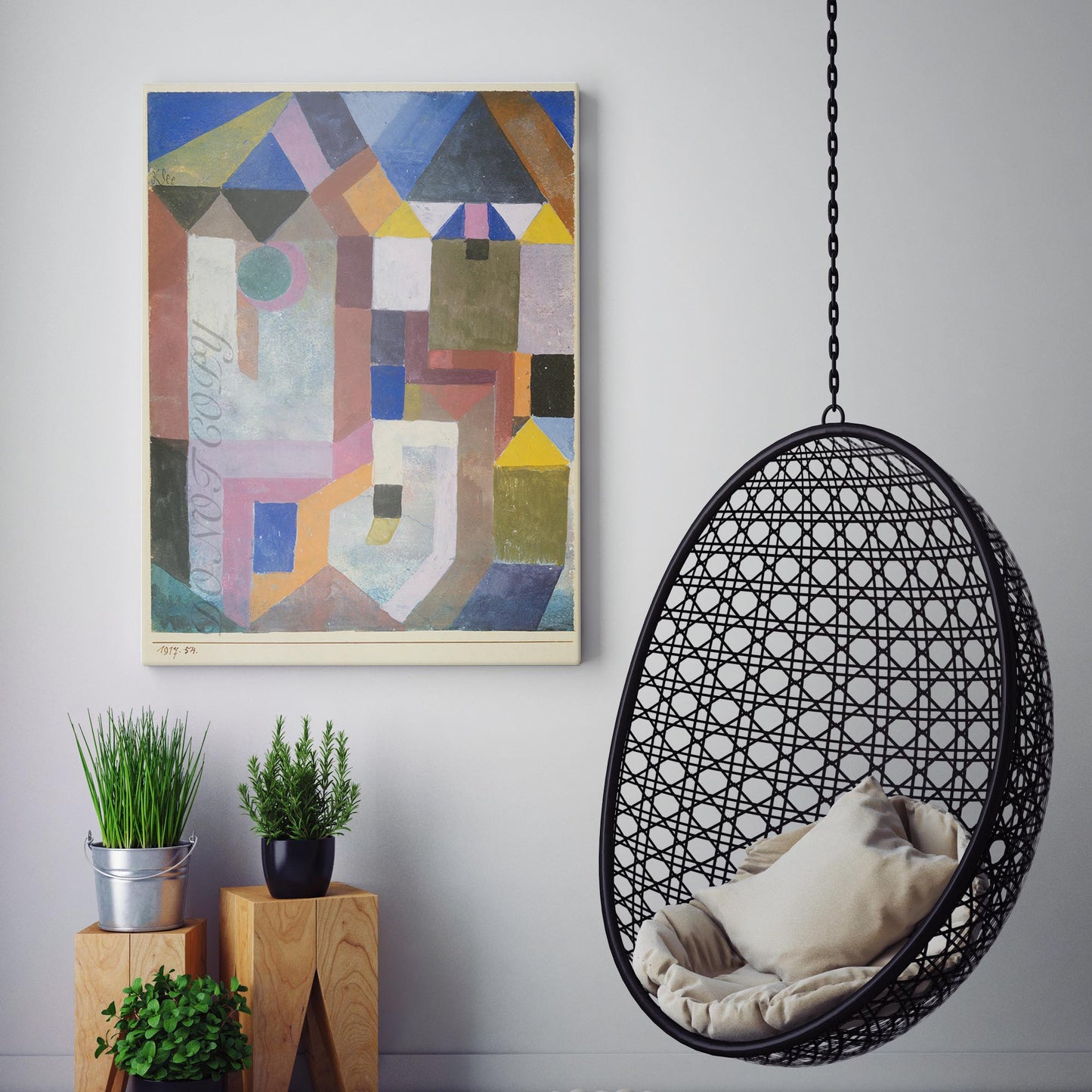 Colorful Architecture by Paul Klee