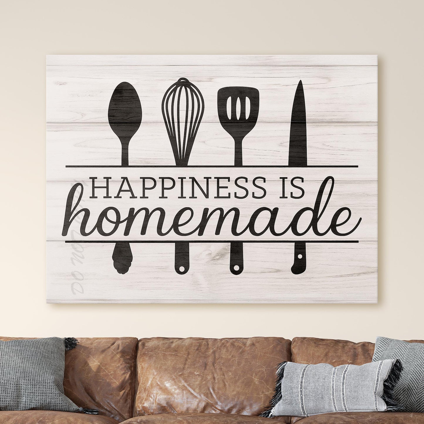 Happiness Is Homemade Wall Sign