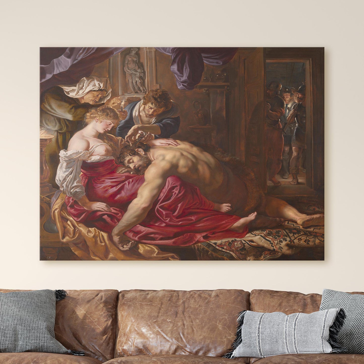 Samson and Delilah by Peter Paul Rubens