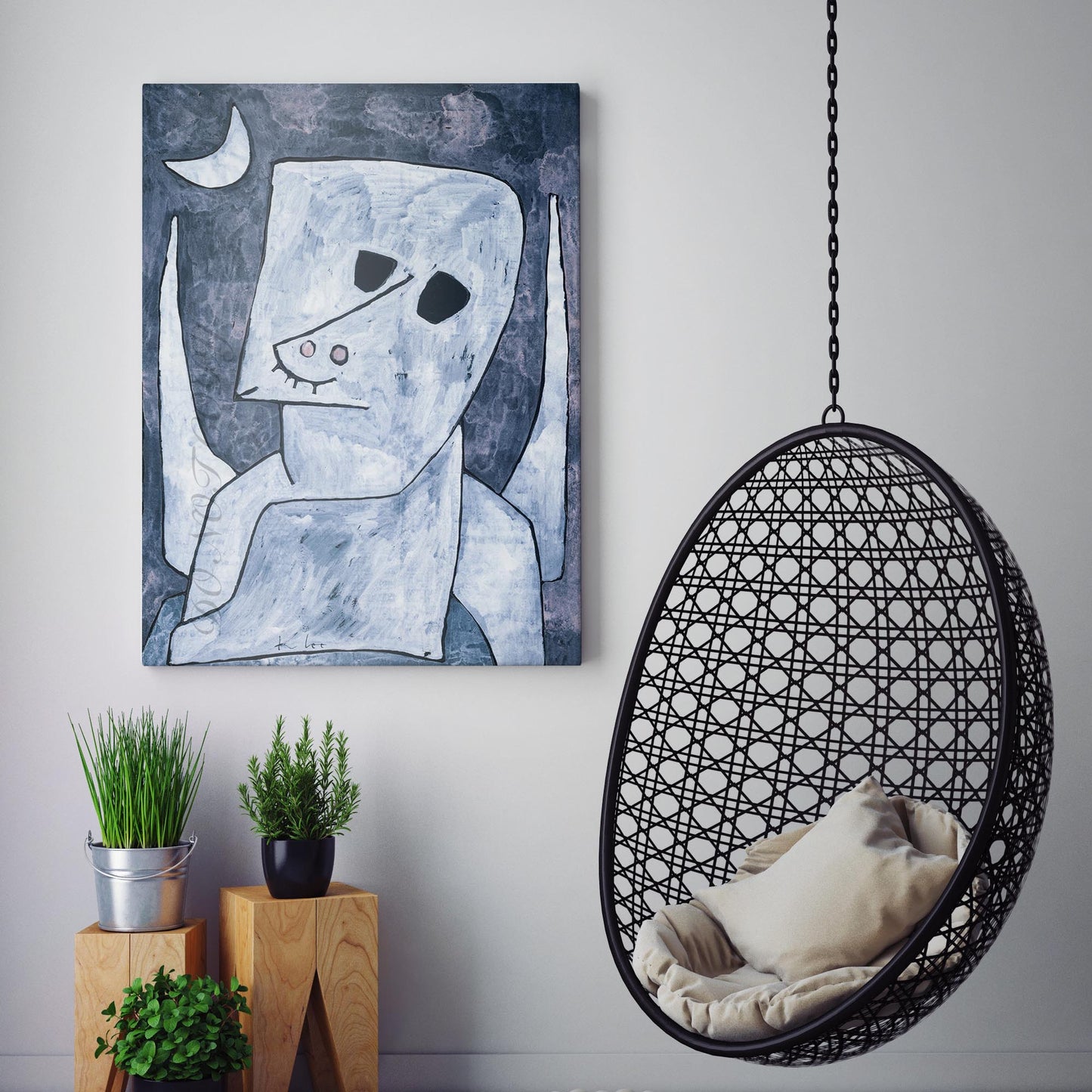 Angel Applicant (1939) by Paul Klee