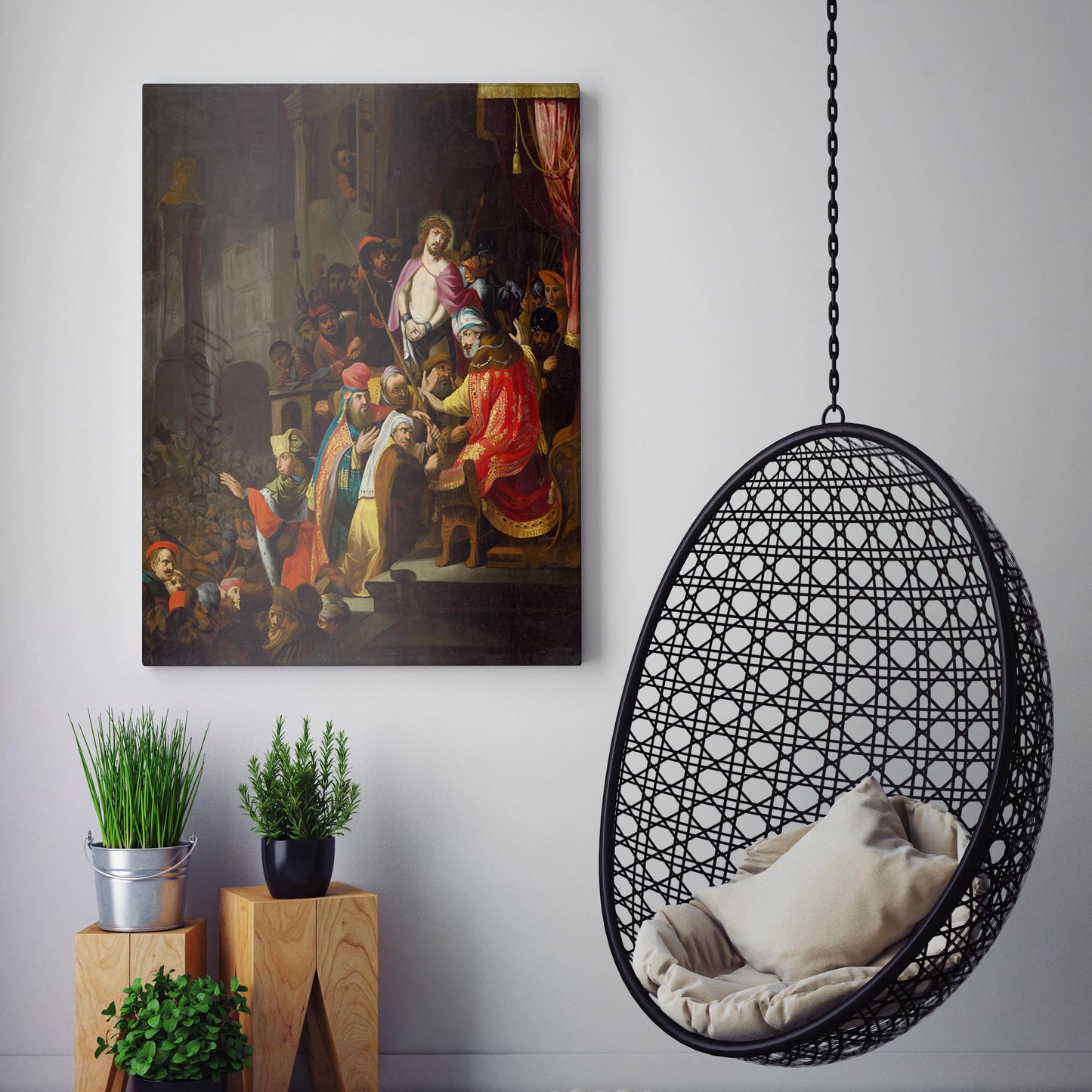 Christ Before Pilate by Rembrandt