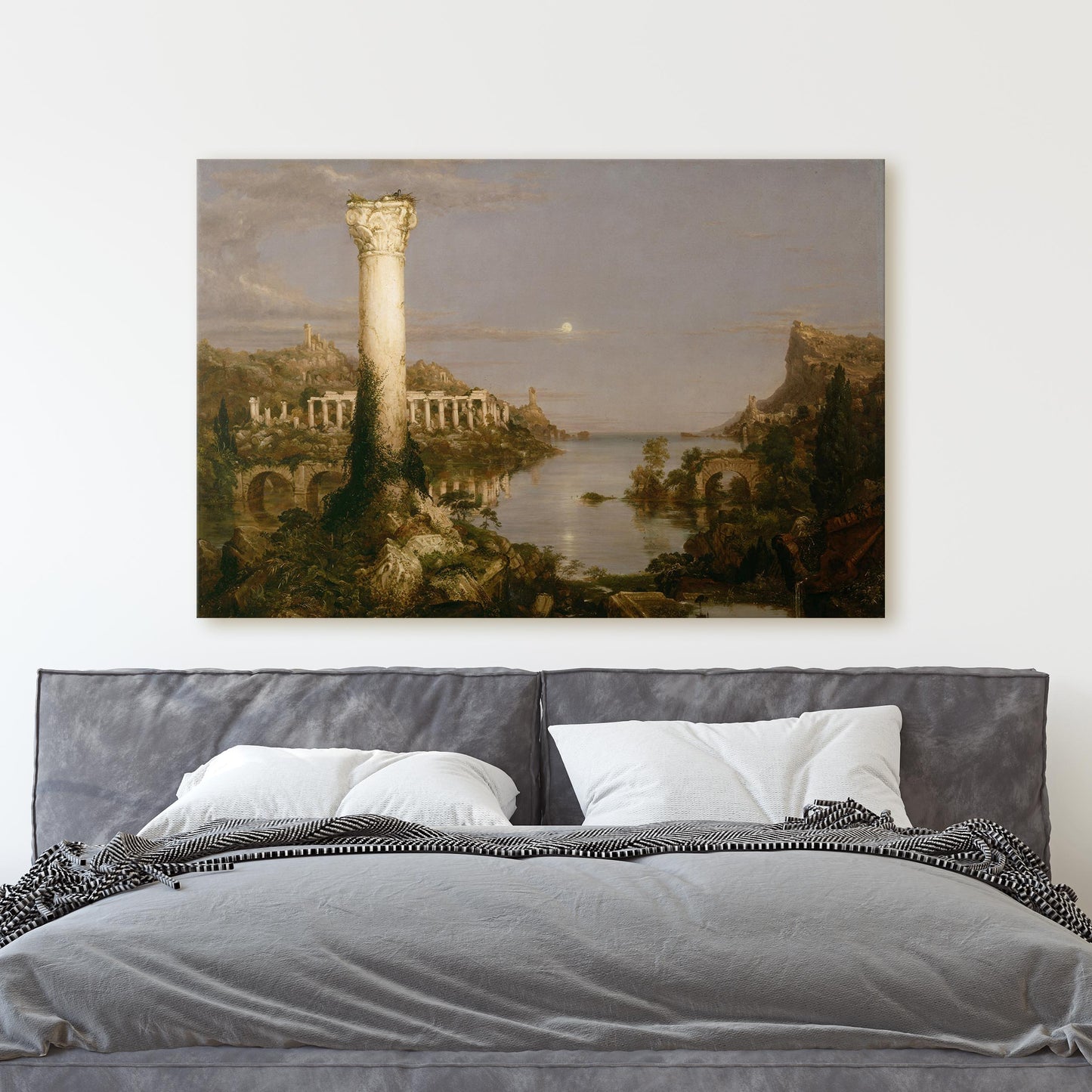 The Course of Empire - Desolation by Thomas Cole