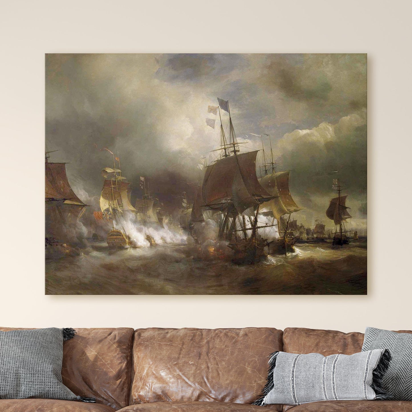 HMS Victory and Battle of Ushant (1778)