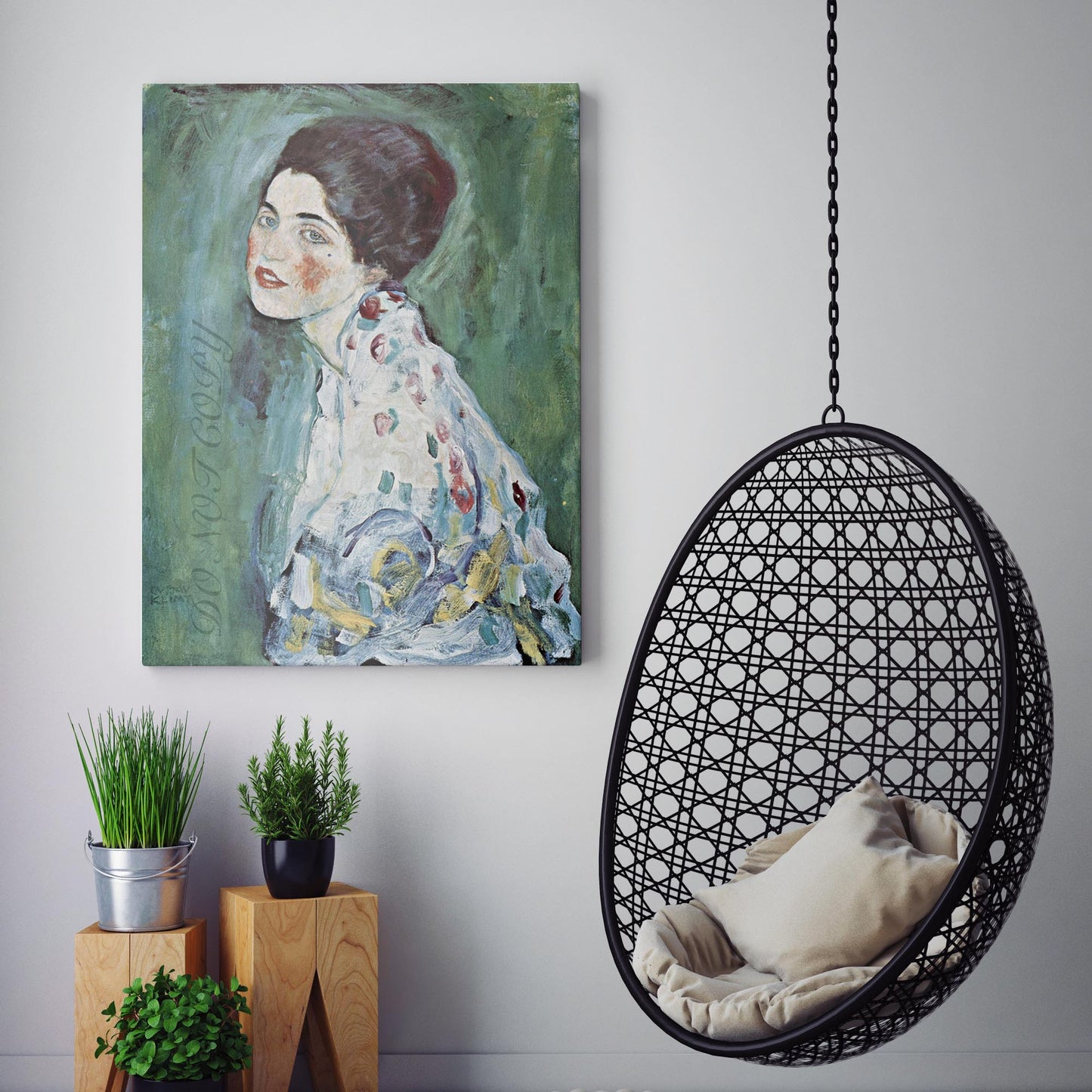 Portrait of a Lady by Gustav Klimt