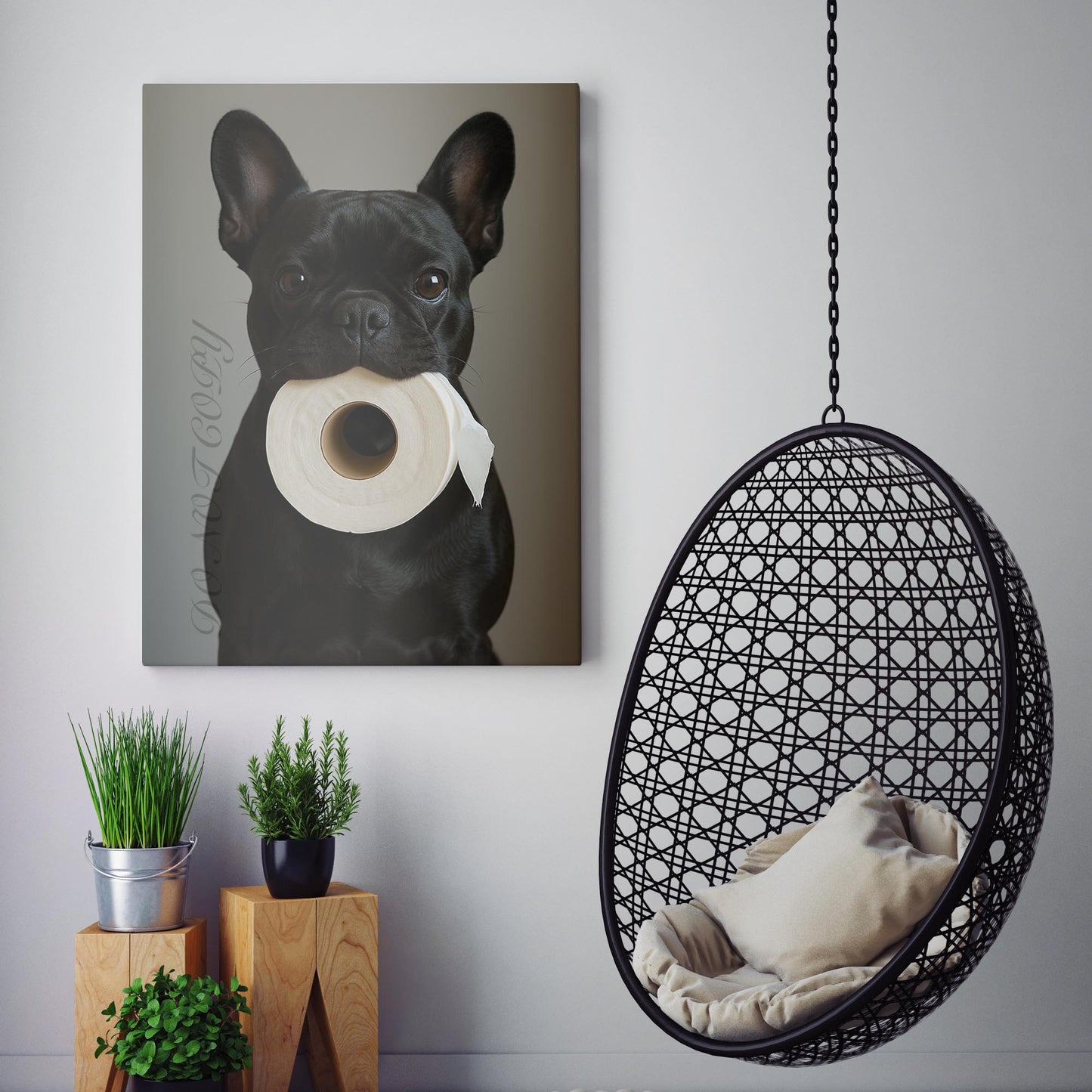 French Bulldog Toilet Paper