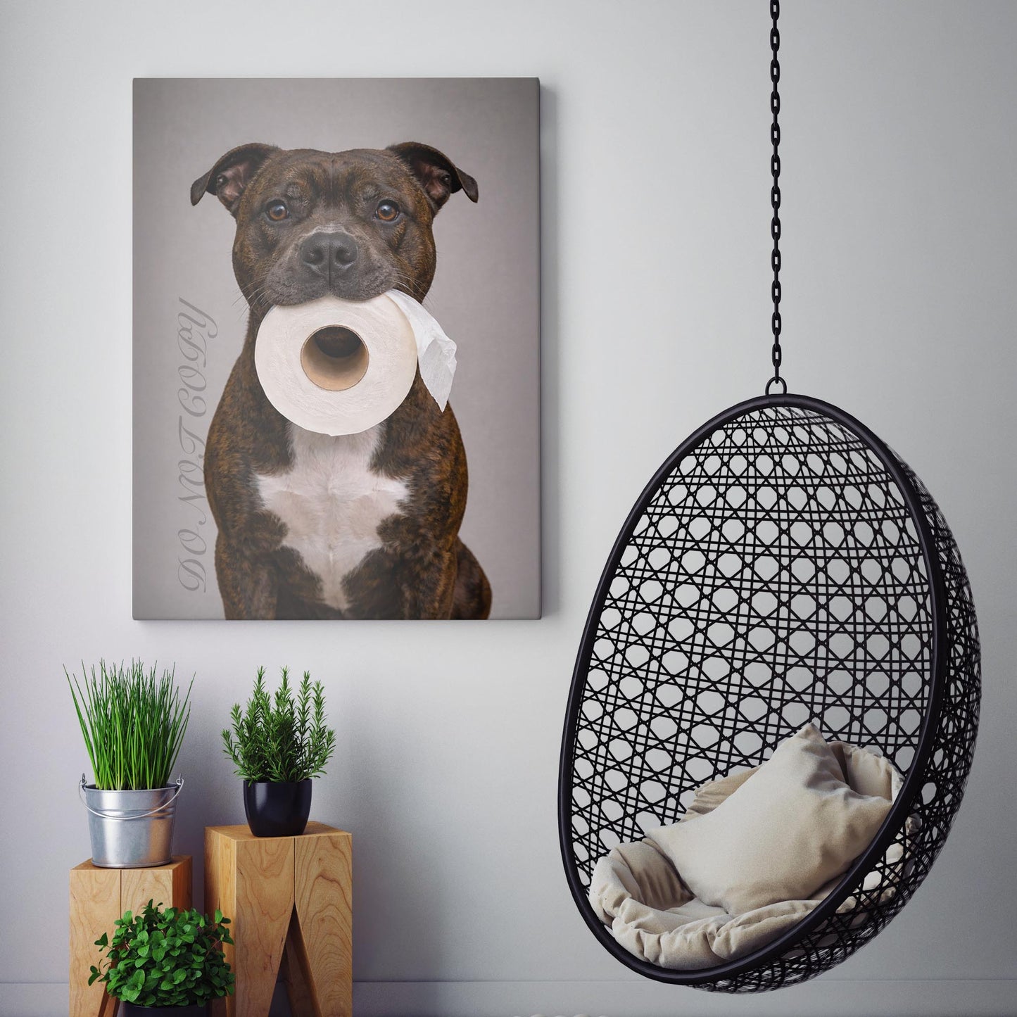 Staffordshire Bull Terrier Dog Toilet Paper