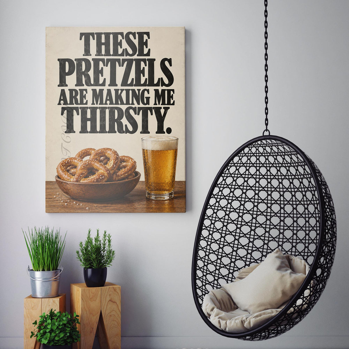 These Pretzels Are Making Me Thirsty