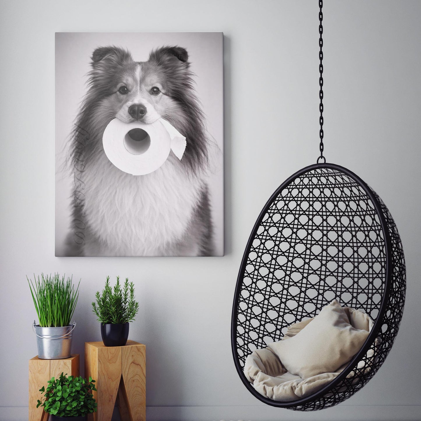 Shetland Sheepdog Toilet Paper