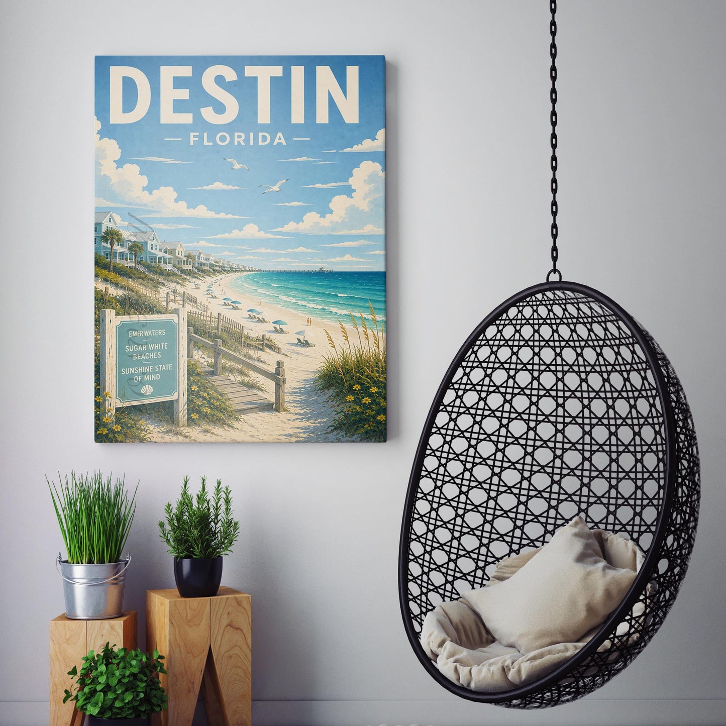 Destin Florida Travel Poster