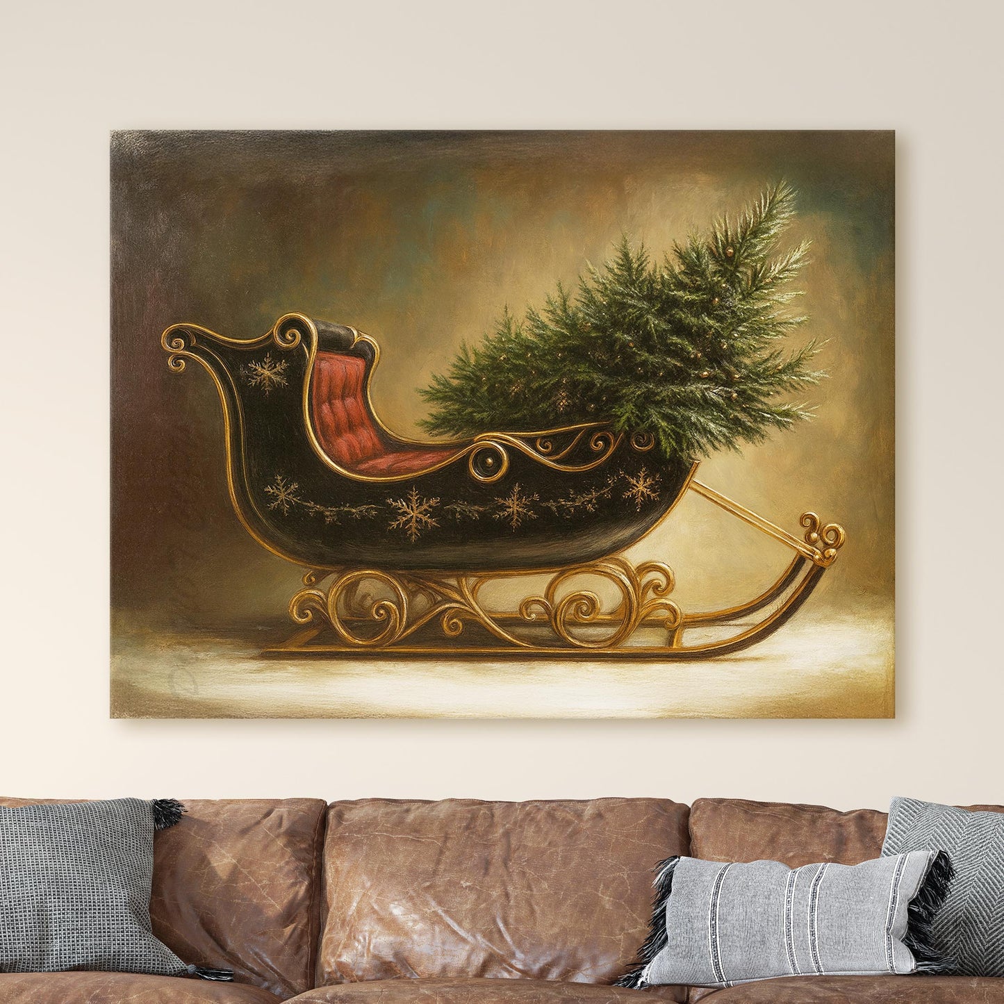 Santa Sleigh Christmas