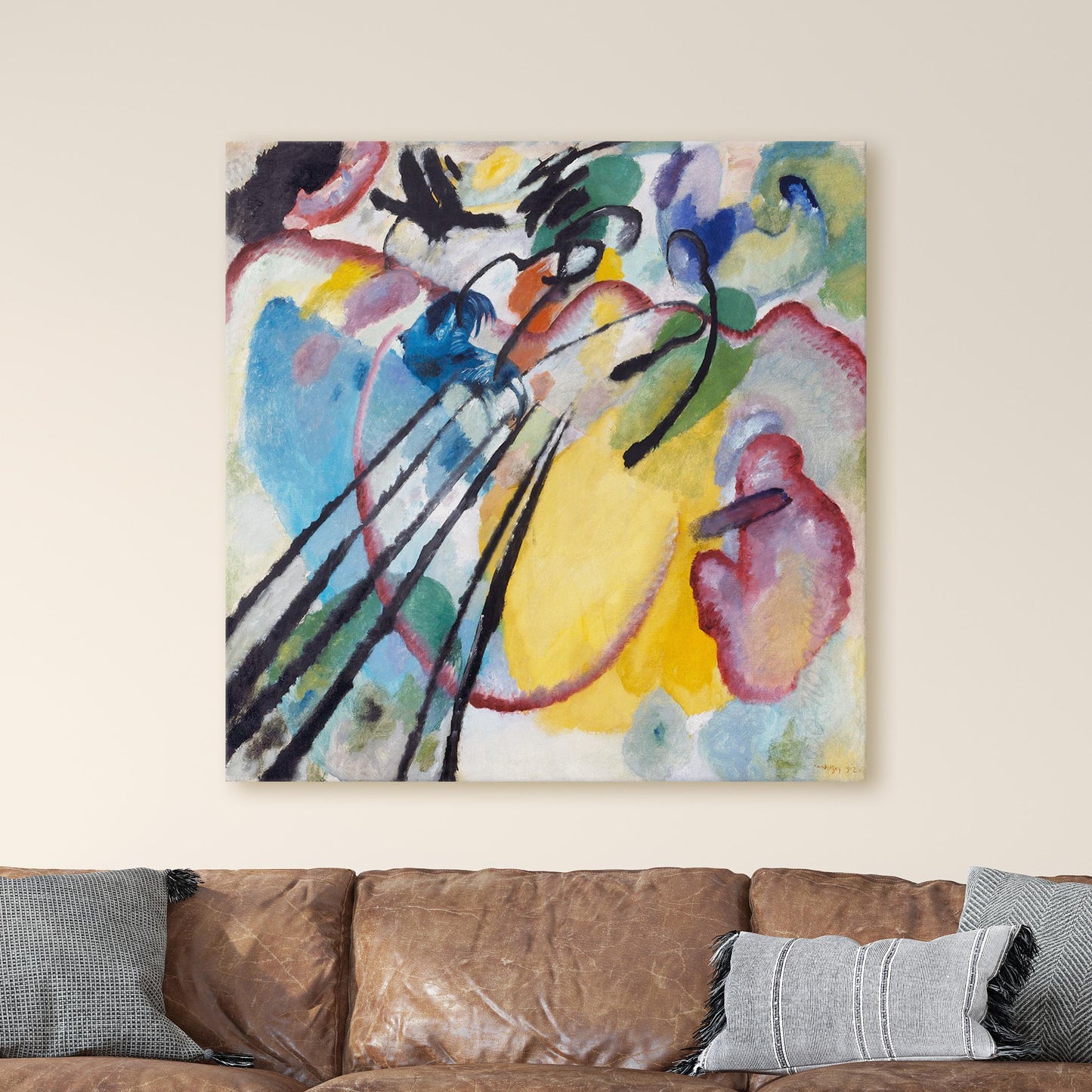 Improvisation 26 (Rowing) by Kandinsky