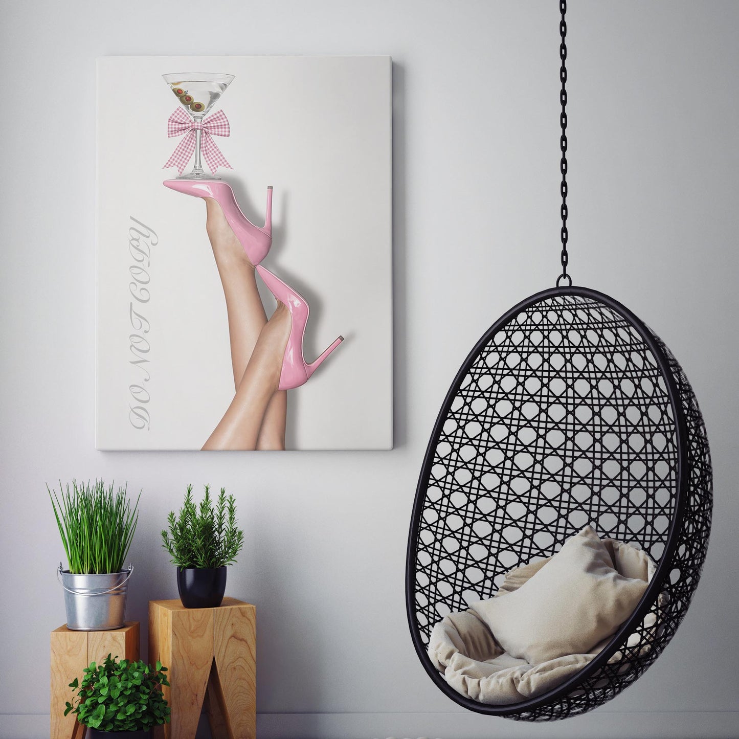 Pink Heels and a Martini