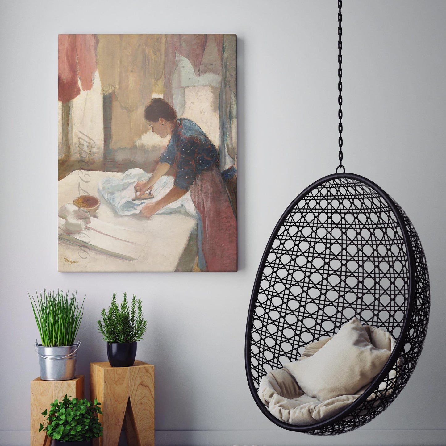 Woman Ironing by Edgar Degas