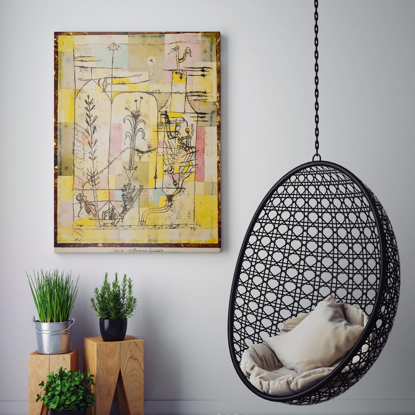 Tale à la Hoffmann by Paul Klee