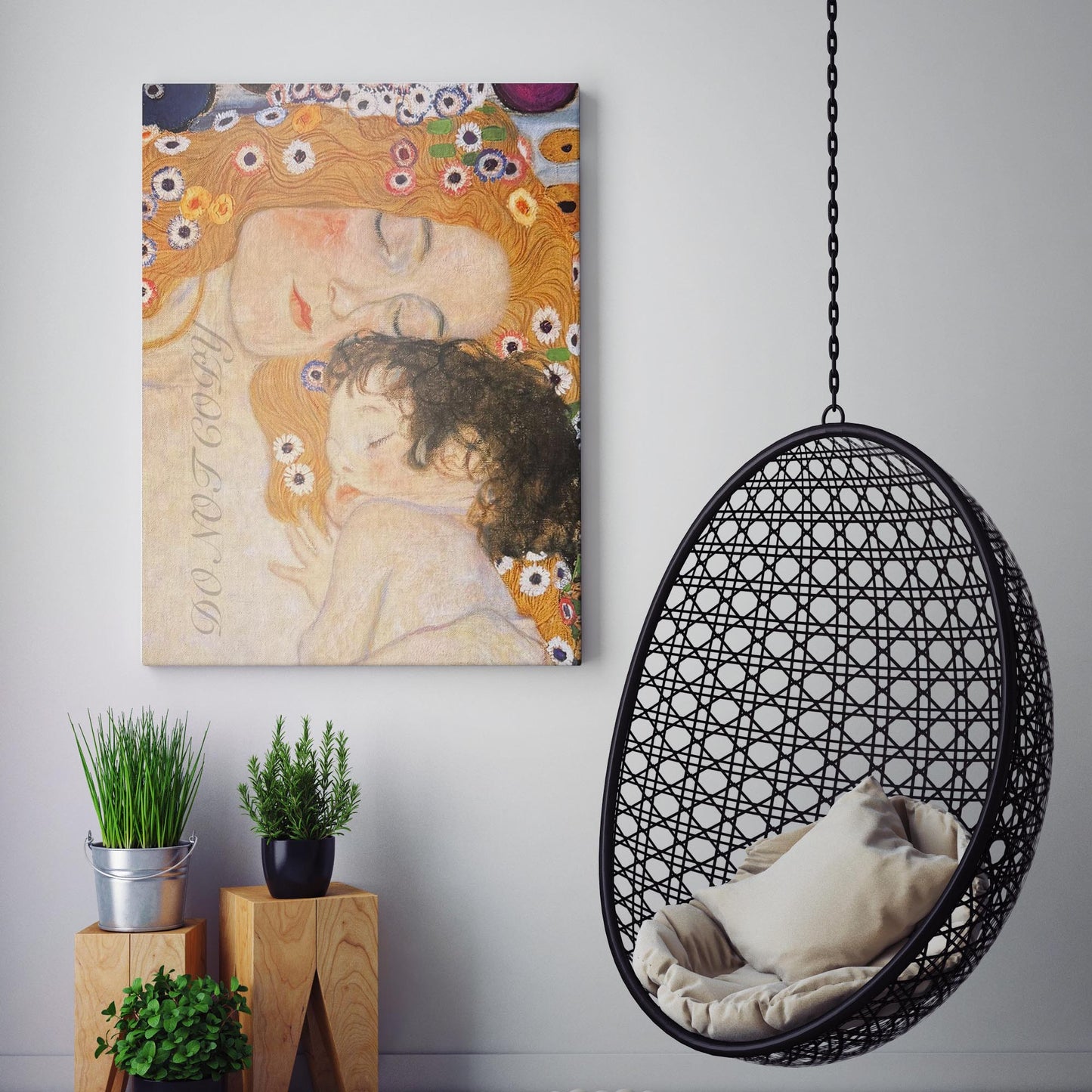 Mother and Child by Gustav Klimt