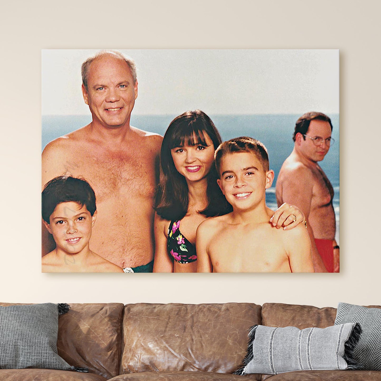 Seinfeld Kruger Family Beach Photo