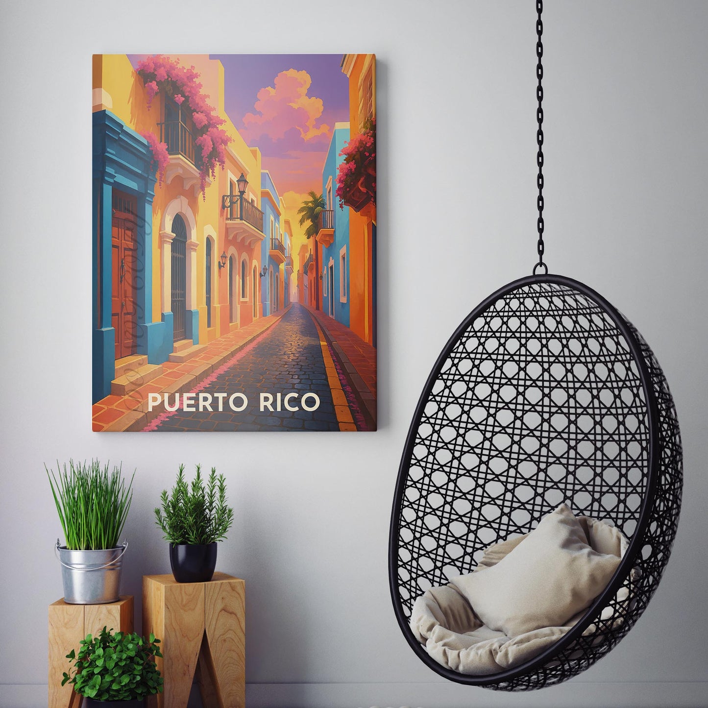 Puerto Rico Travel Poster