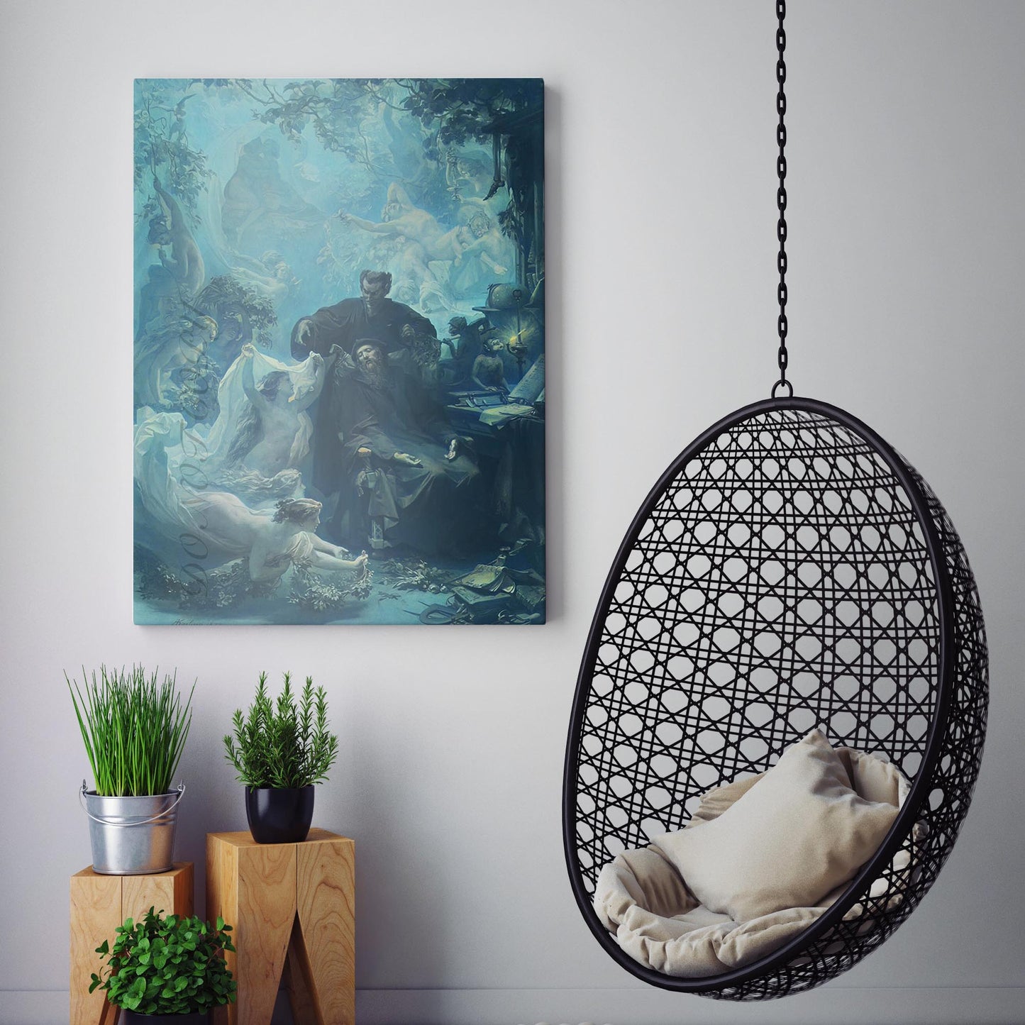 The Dream of Faust by August von Kreling