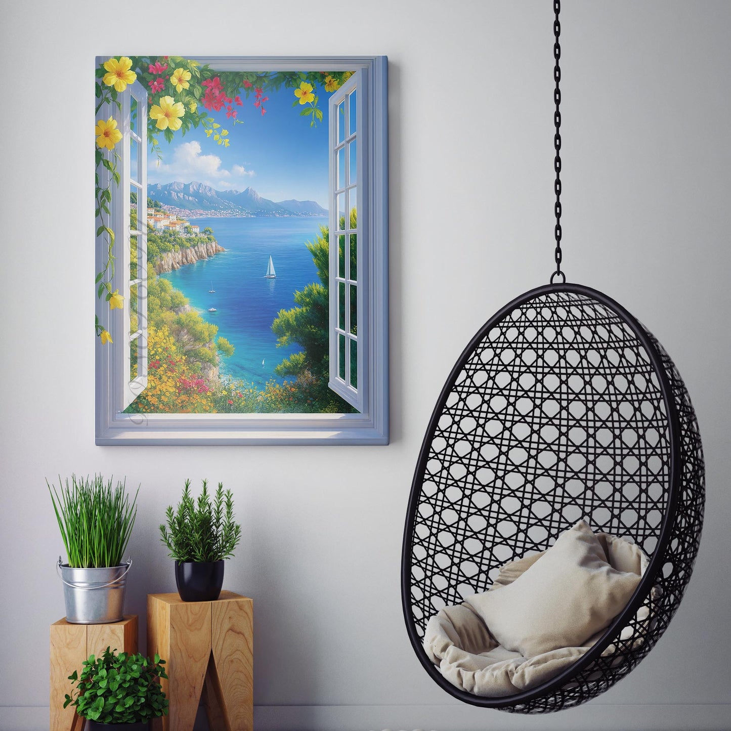 Open Window to the Mediterranean Sea