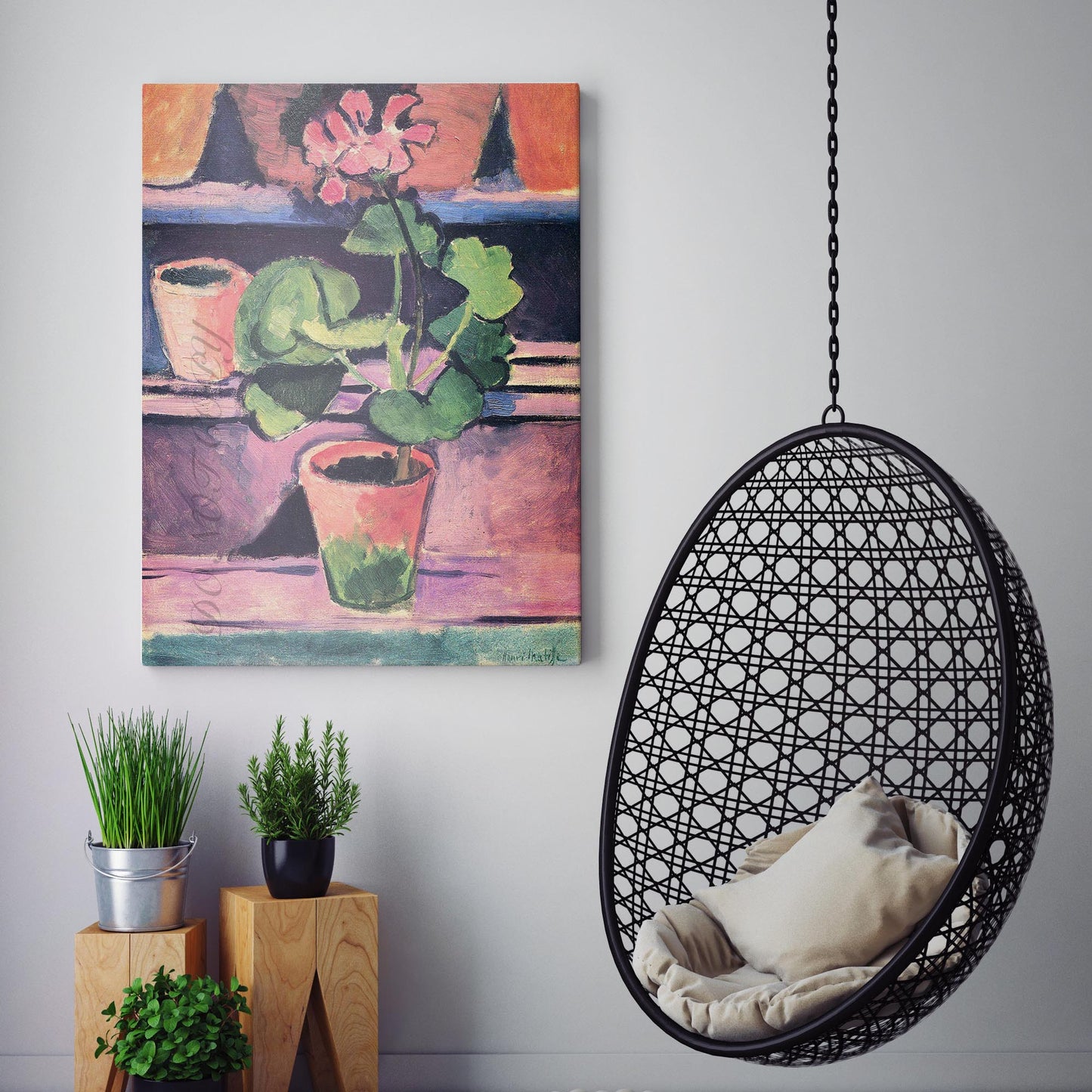 Pot of Geraniums 1912 by Henri Matisse