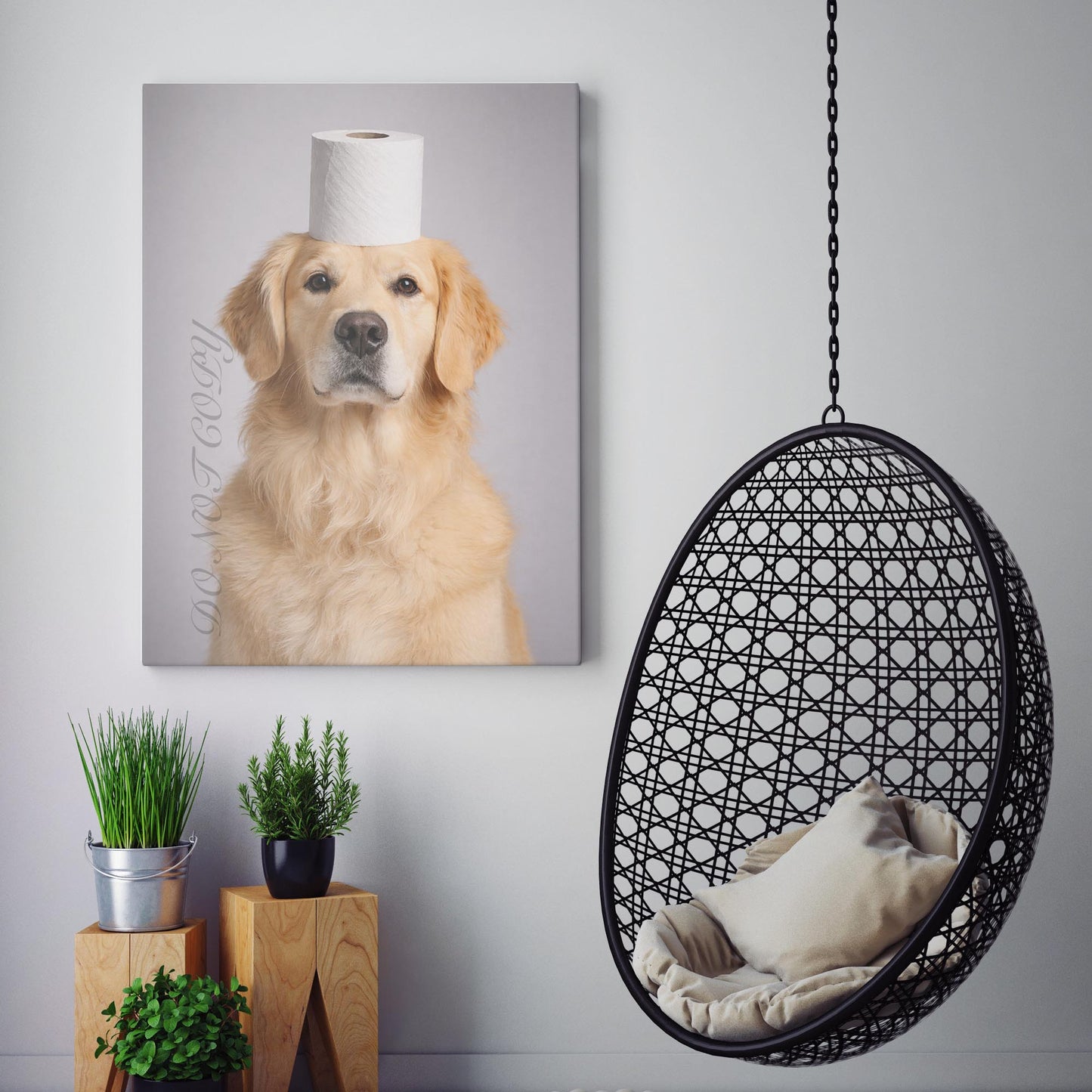 Golden Retriever Toilet Paper