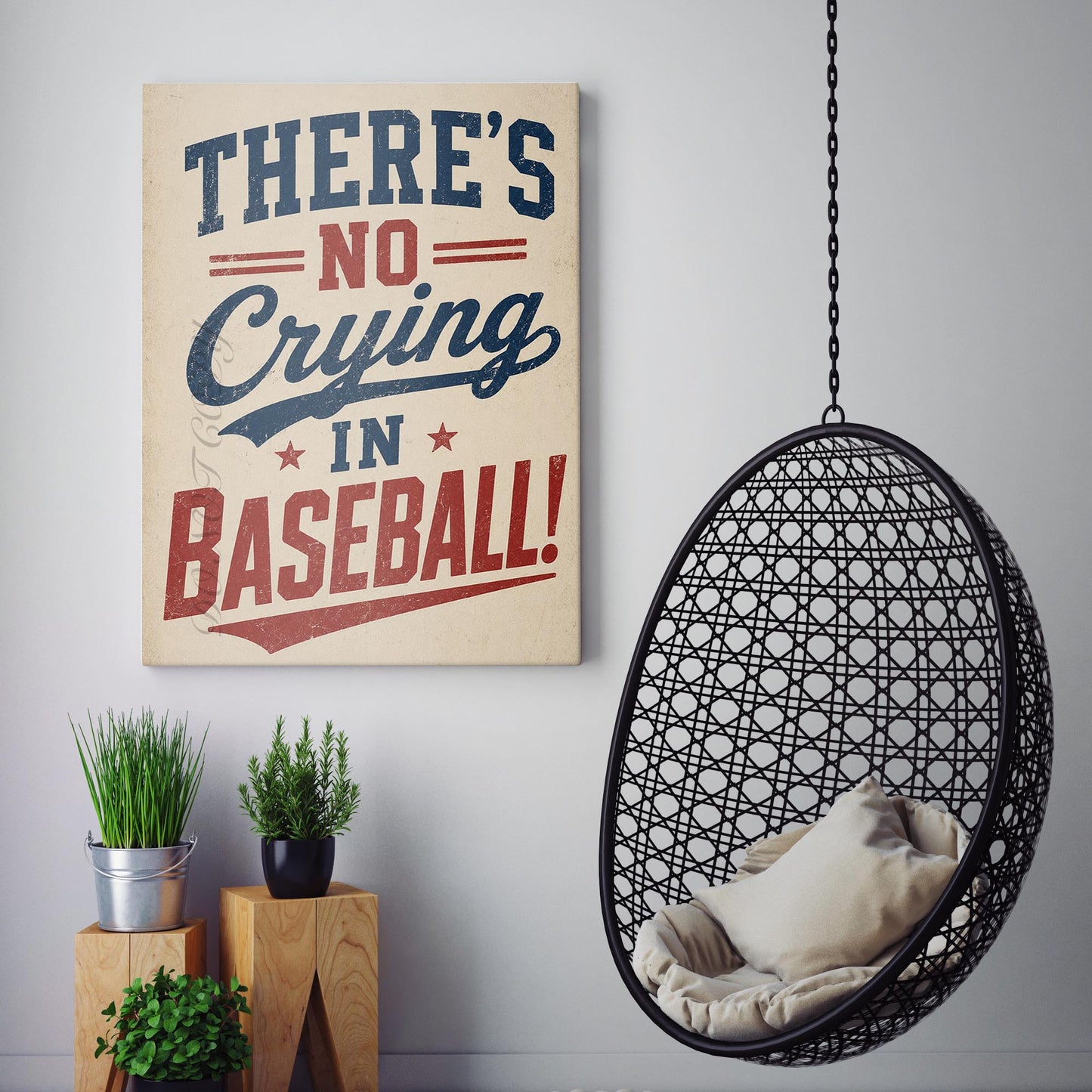 There's No Crying In Baseball