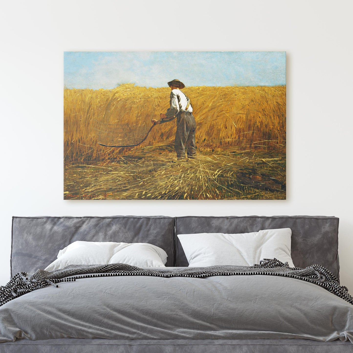 The Veteran in a New Field by Winslow Homer