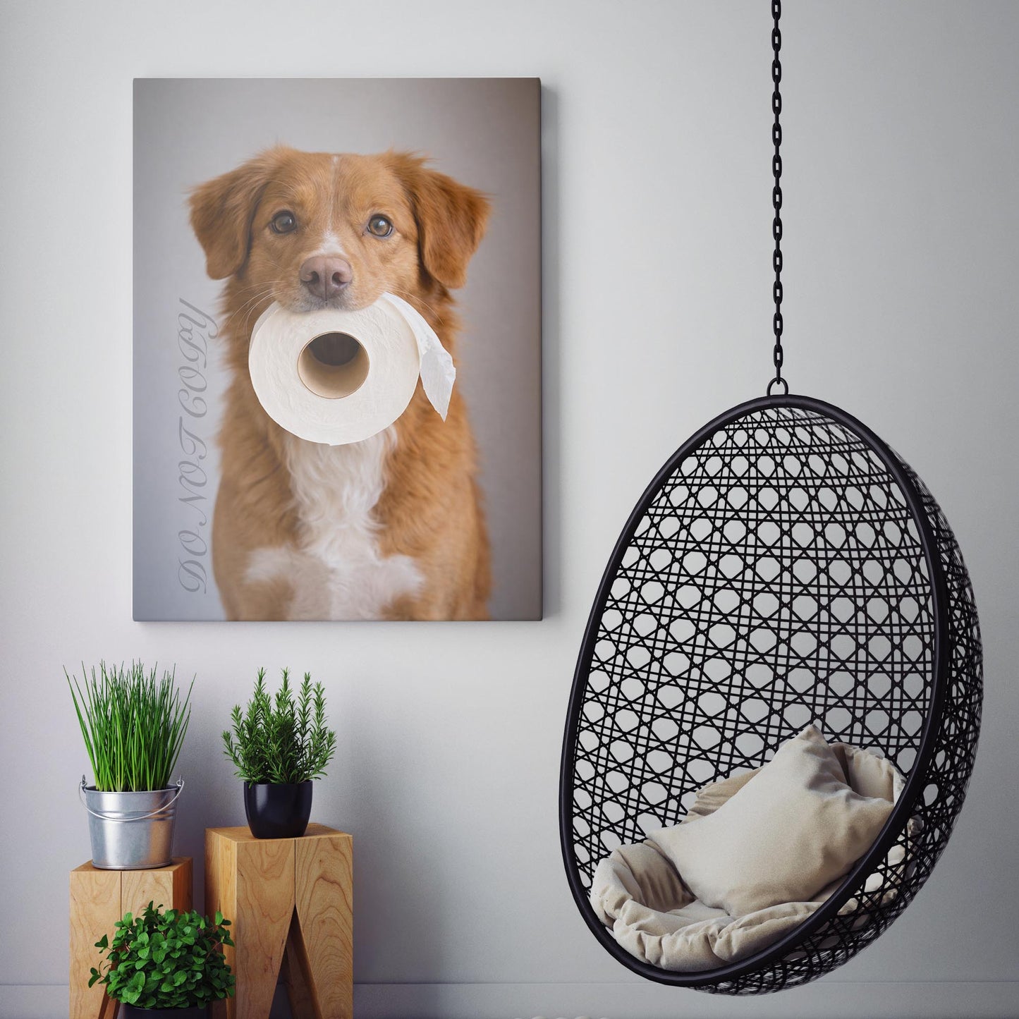 Nova Scotia Duck Tolling Retriever Dog Toilet Paper