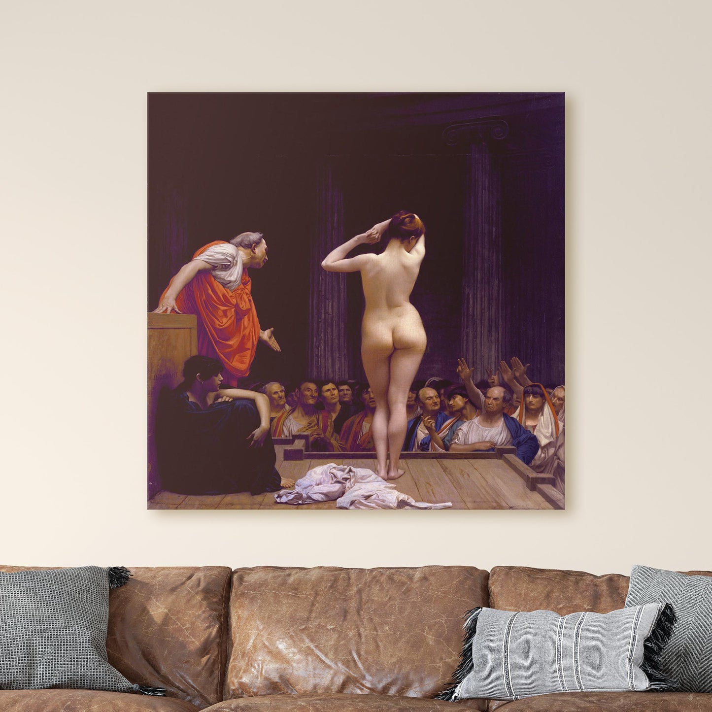 Selling Slaves in Rome - Jean-Léon Gérôme