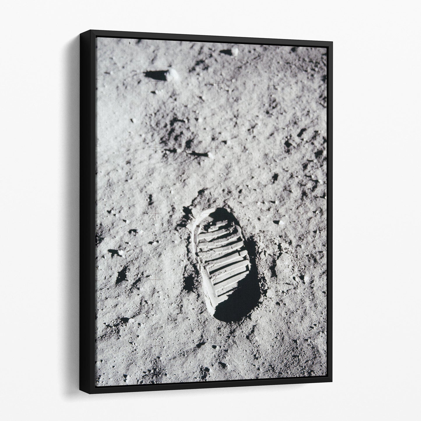 Buzz Aldrin Boot Print On The Moon