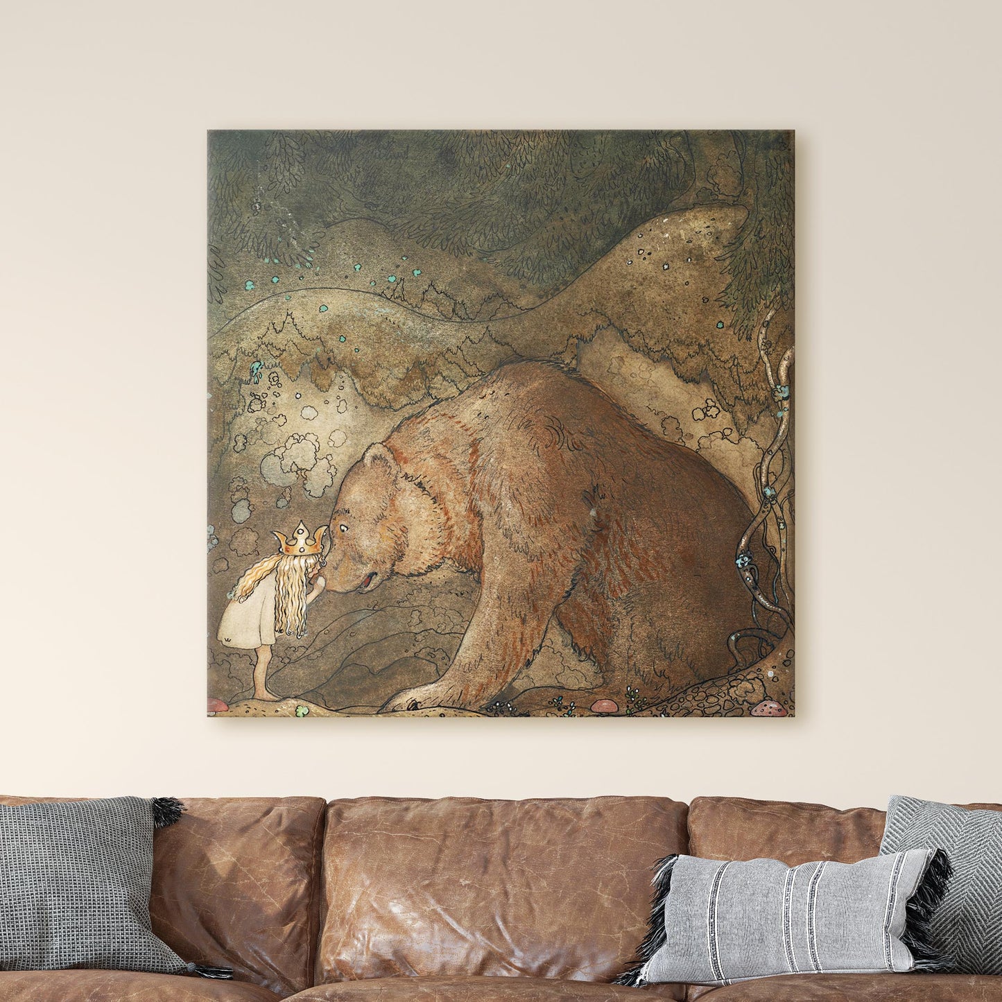 Poor Little Bear & Princess John Bauer