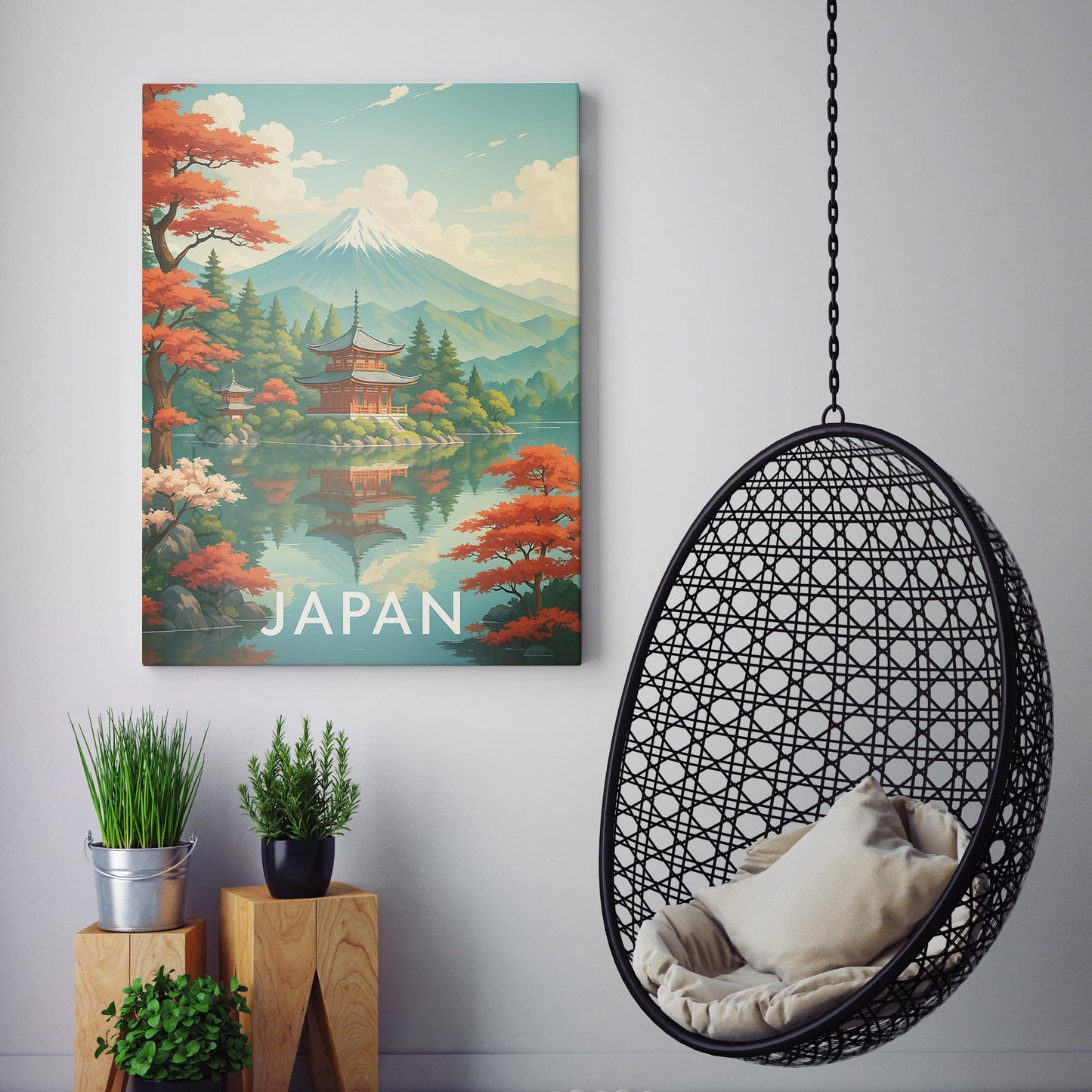 Japan Vintage Travel Poster
