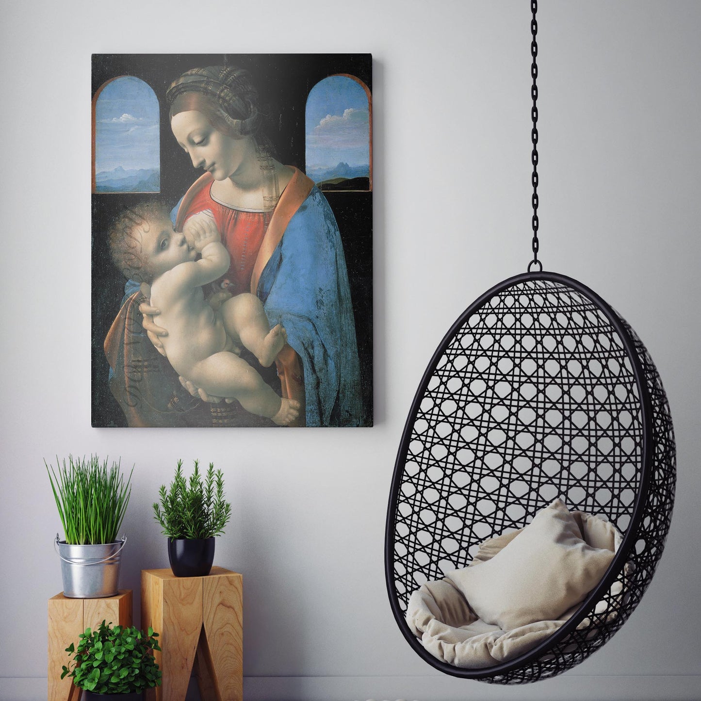 The Madonna Litta 1491 by Leonardo da Vinci