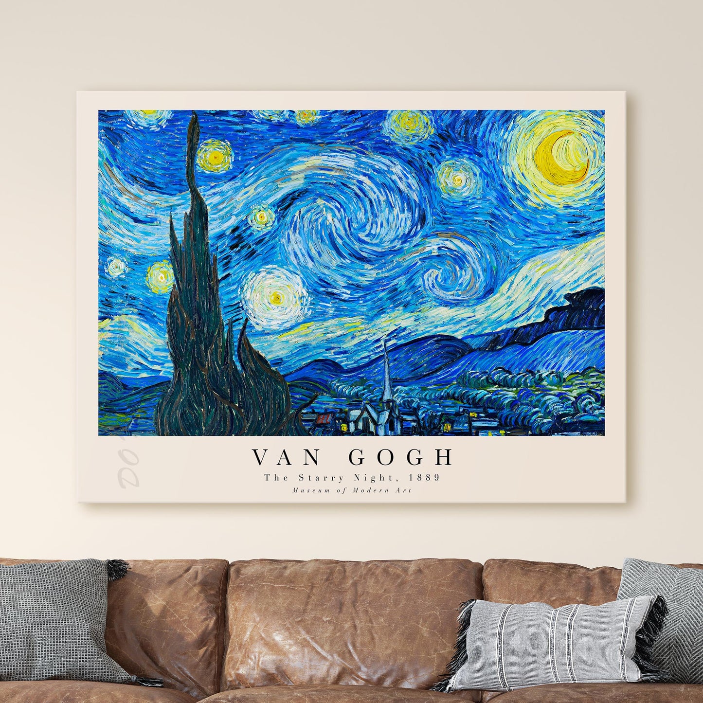 The Starry Night 1889 - Vincent van Gogh