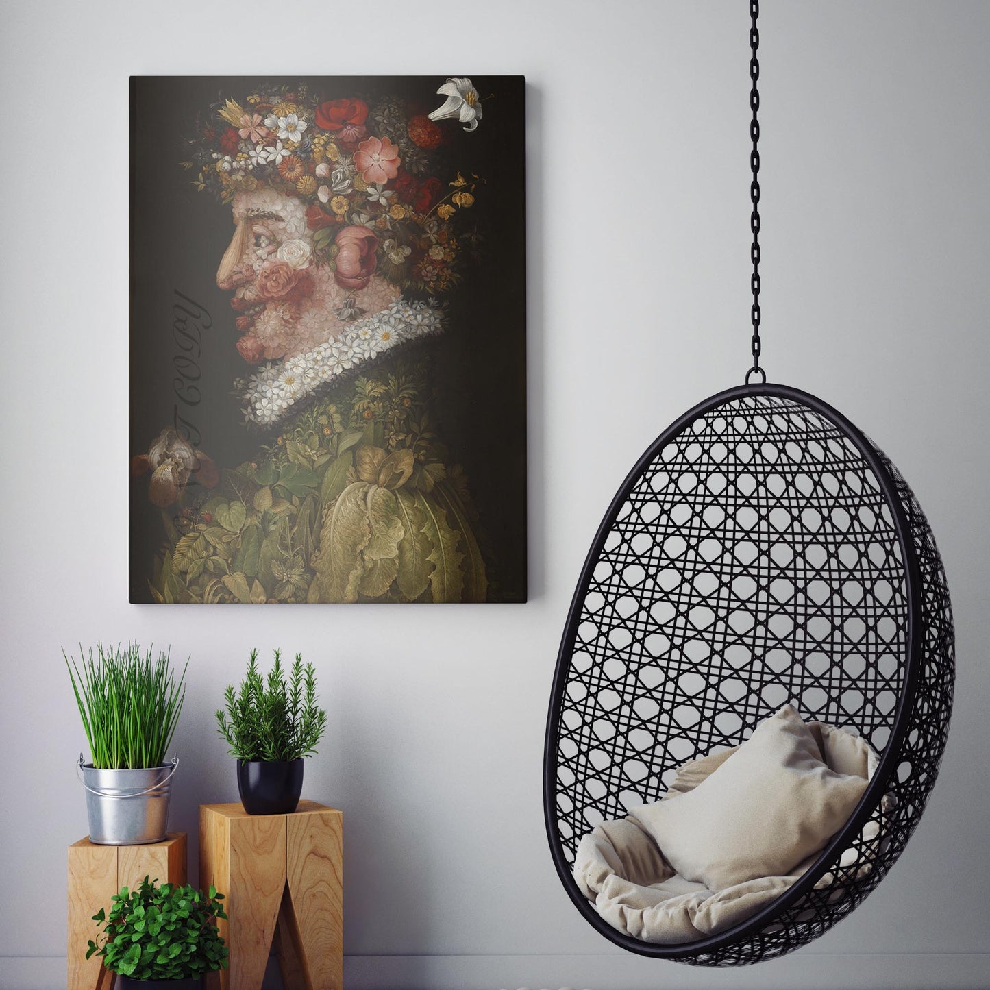 Spring - The Four Seasons by Arcimboldo