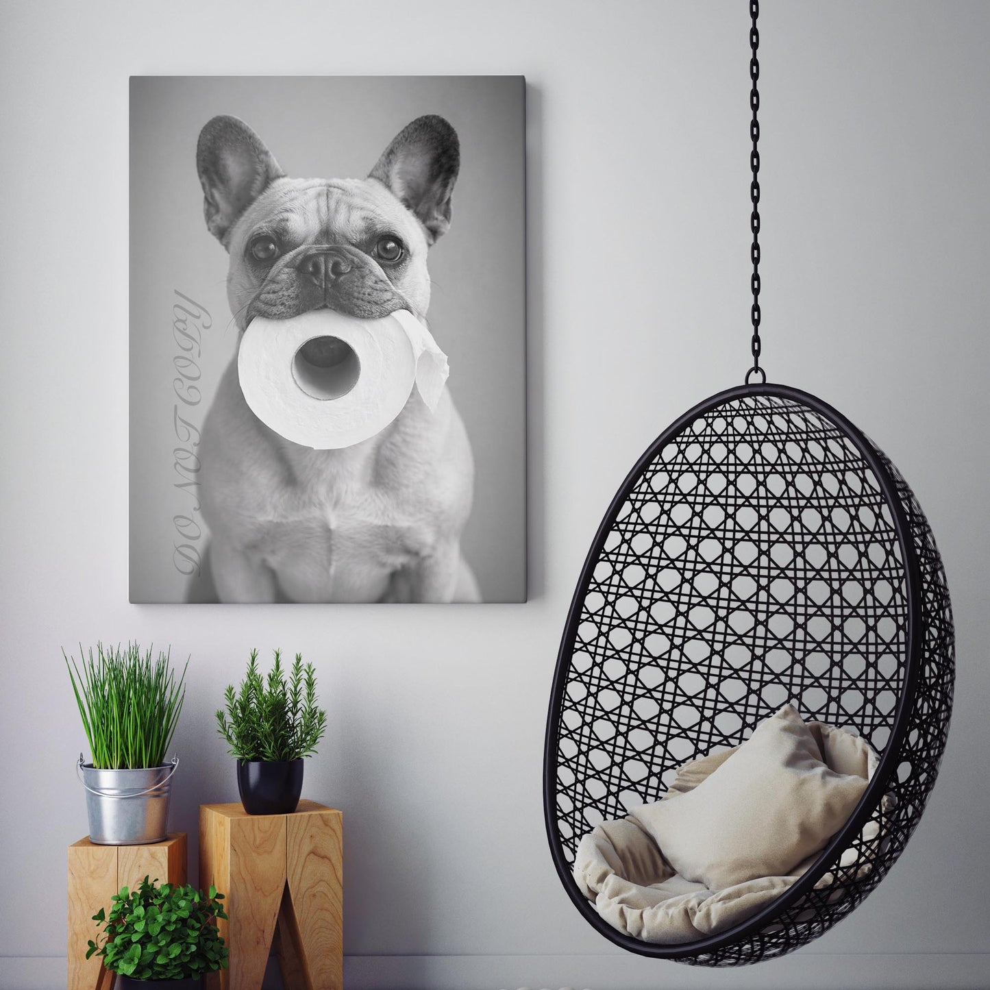 French Bulldog Toilet Paper