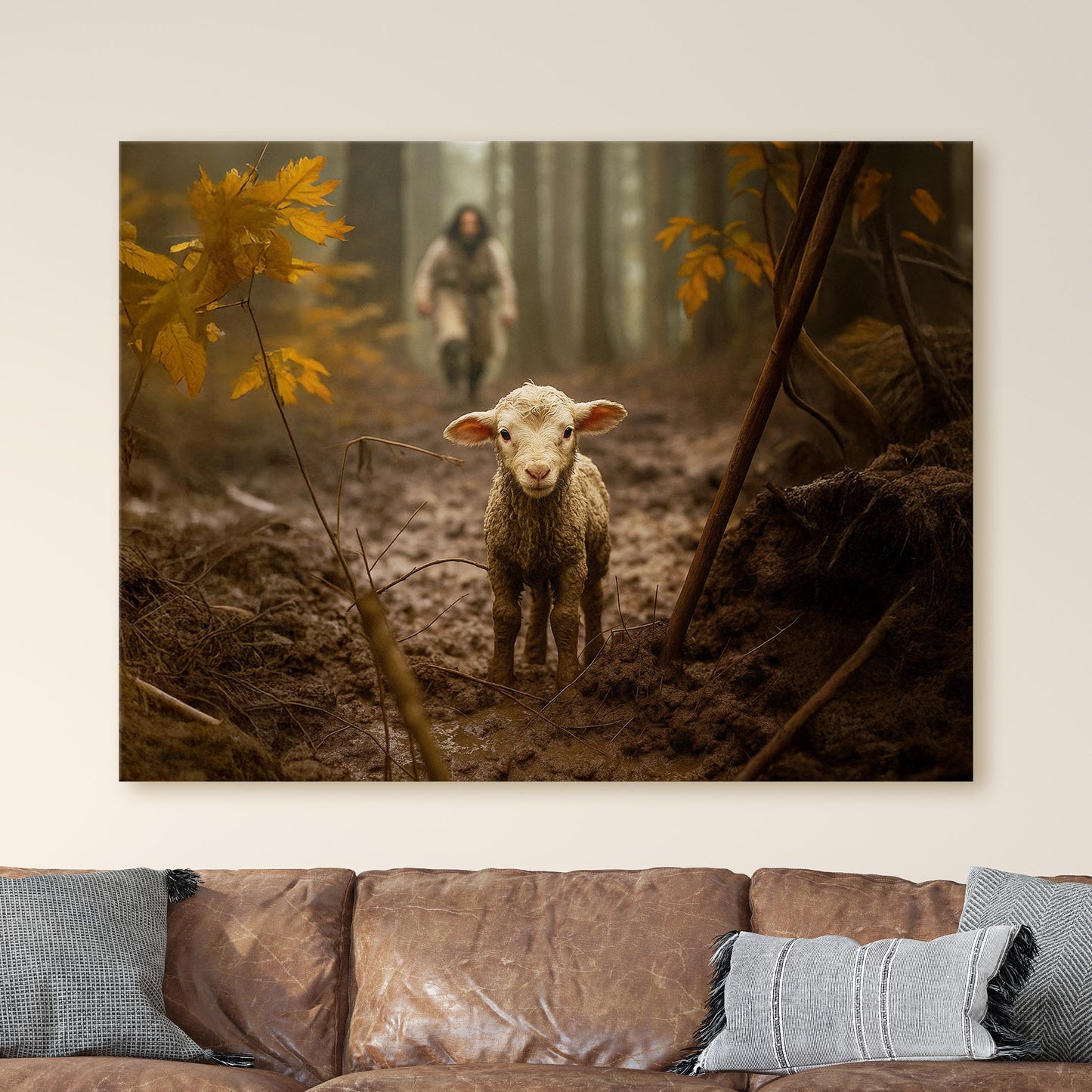 Jesus Finds The Lost Lamb