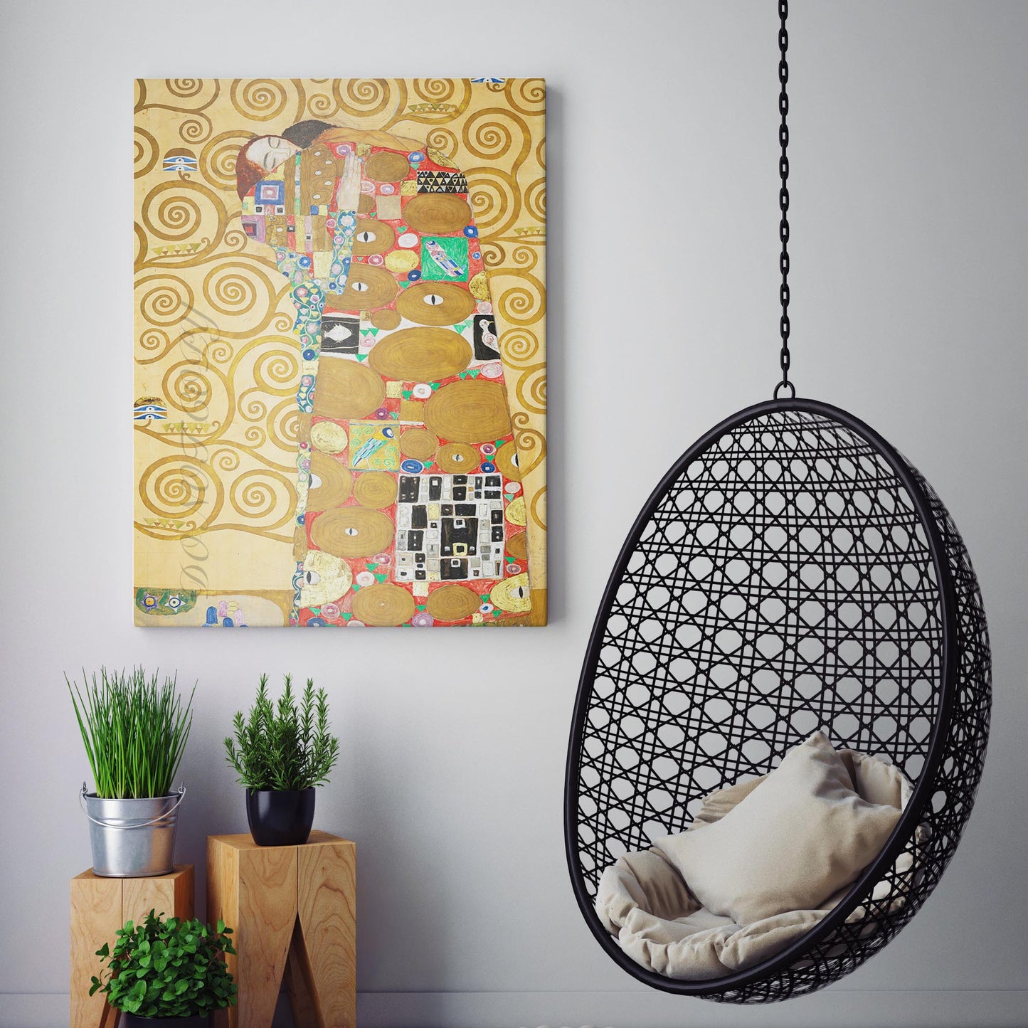 Fulfillment by Gustav Klimt