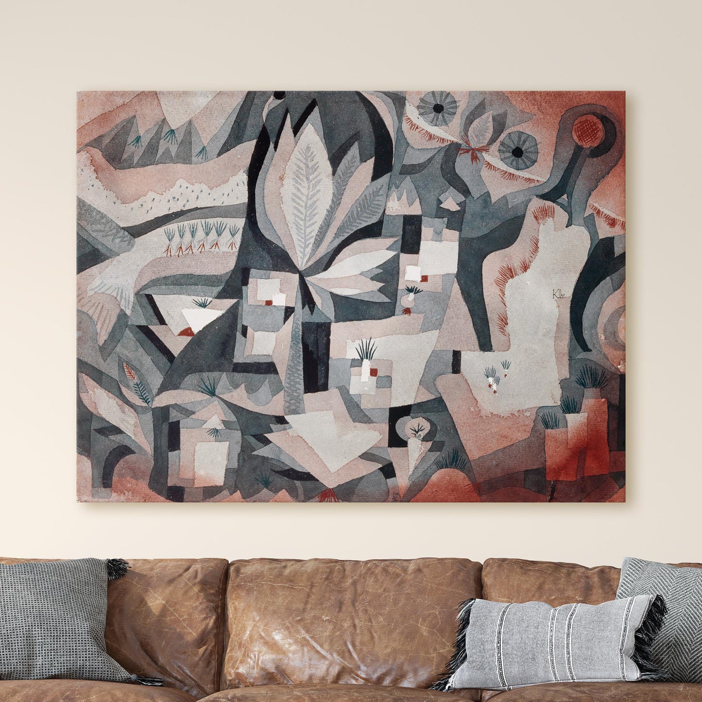 Dry Cooler Garden (1921) by Paul Klee