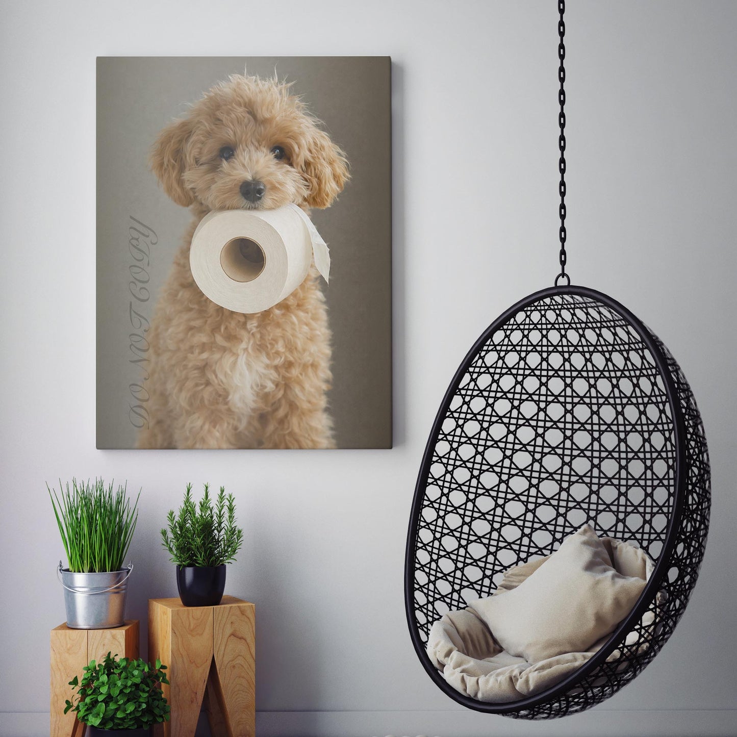 Cockapoo Dog Toilet Paper