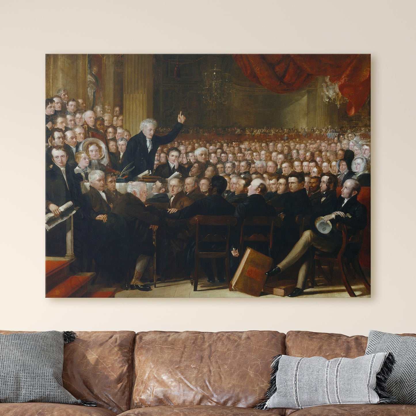 The Anti-Slavery Society Convention, 1840 by Benjamin Robert Haydon
