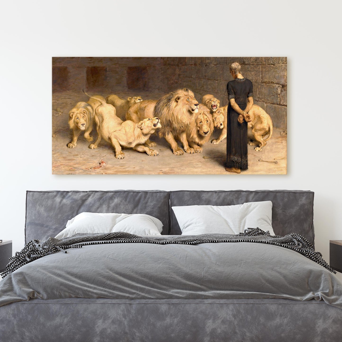 Daniel In The Lions Den 1872 By Briton Riviere