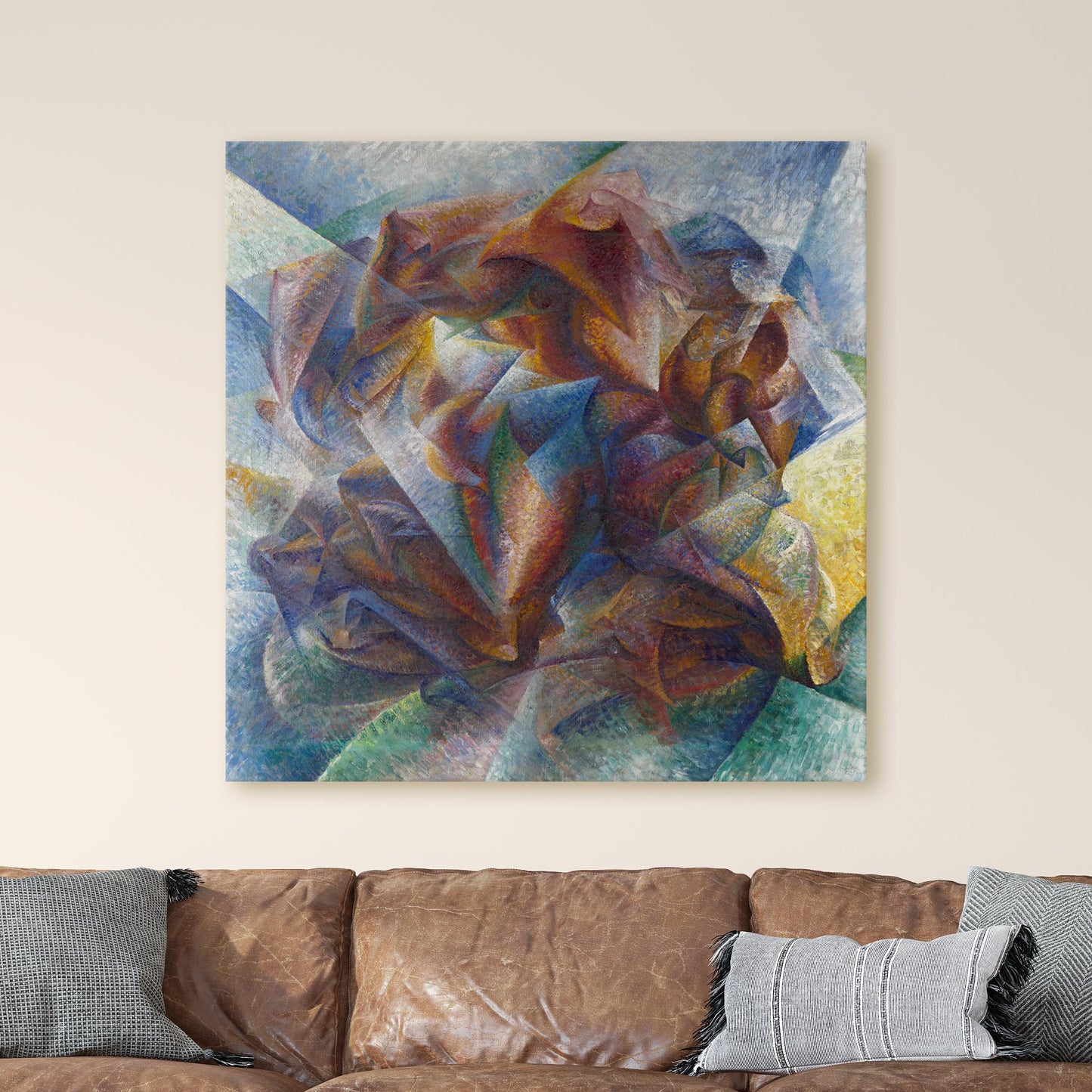 Dynamism of a Soccer Player by Umberto Boccioni