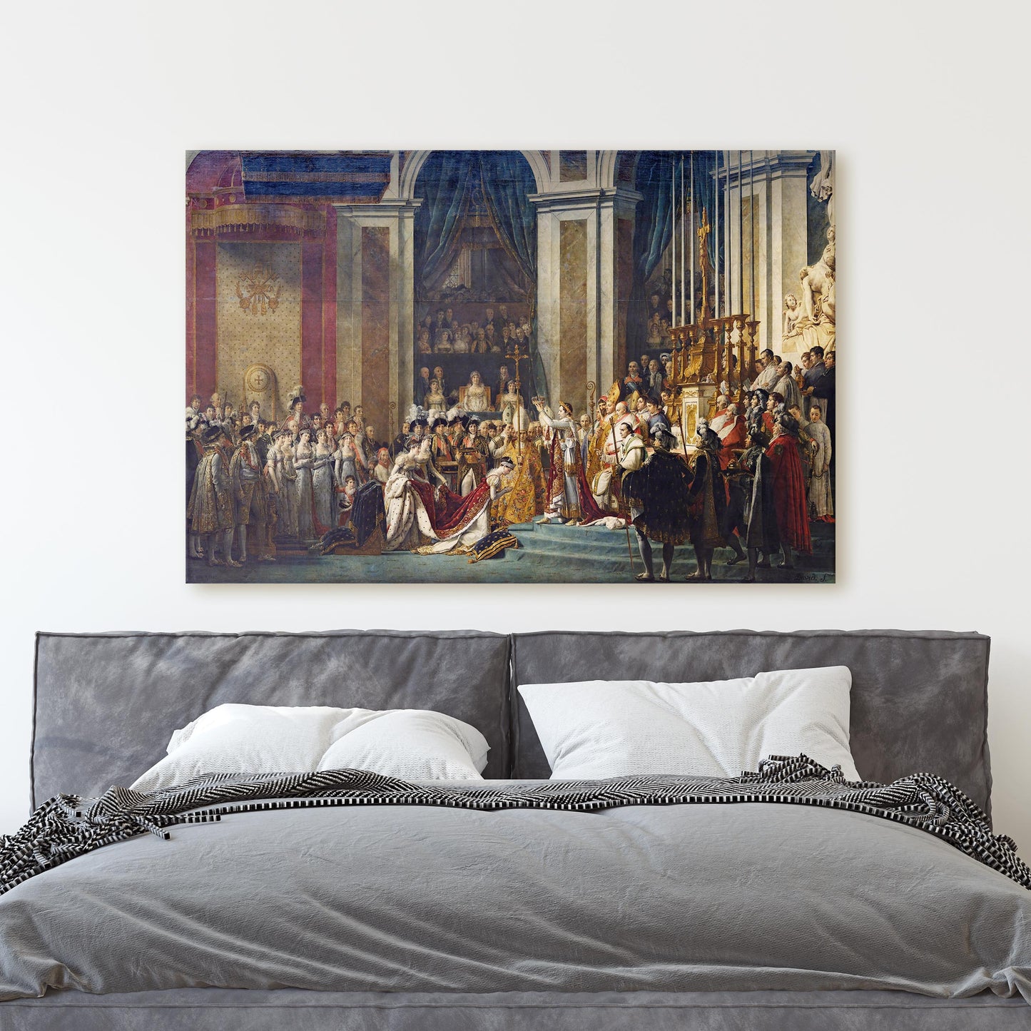 The Coronation of Napoleon by Jacques-Louis David