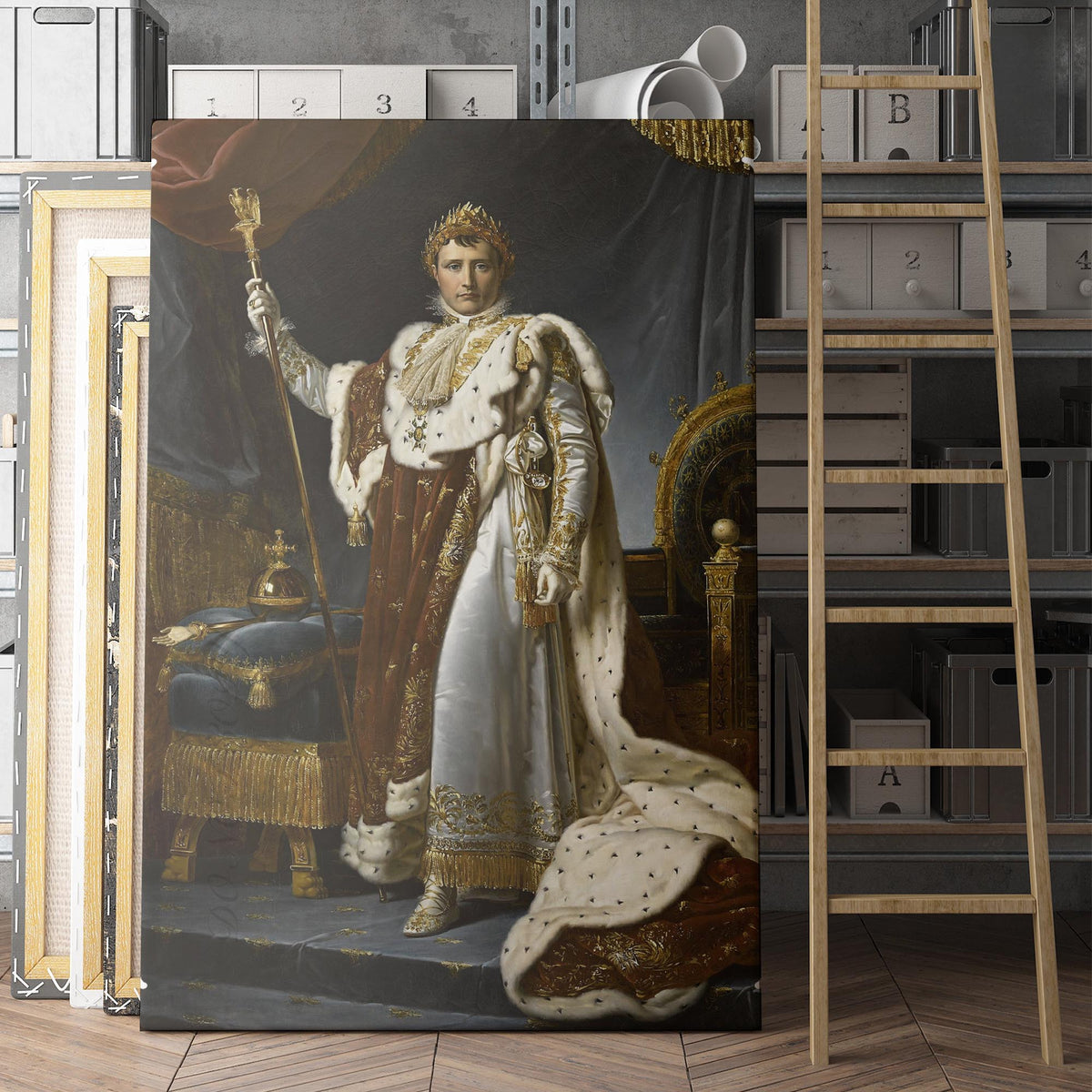 Napoleon I as Emperor - François Gérard
