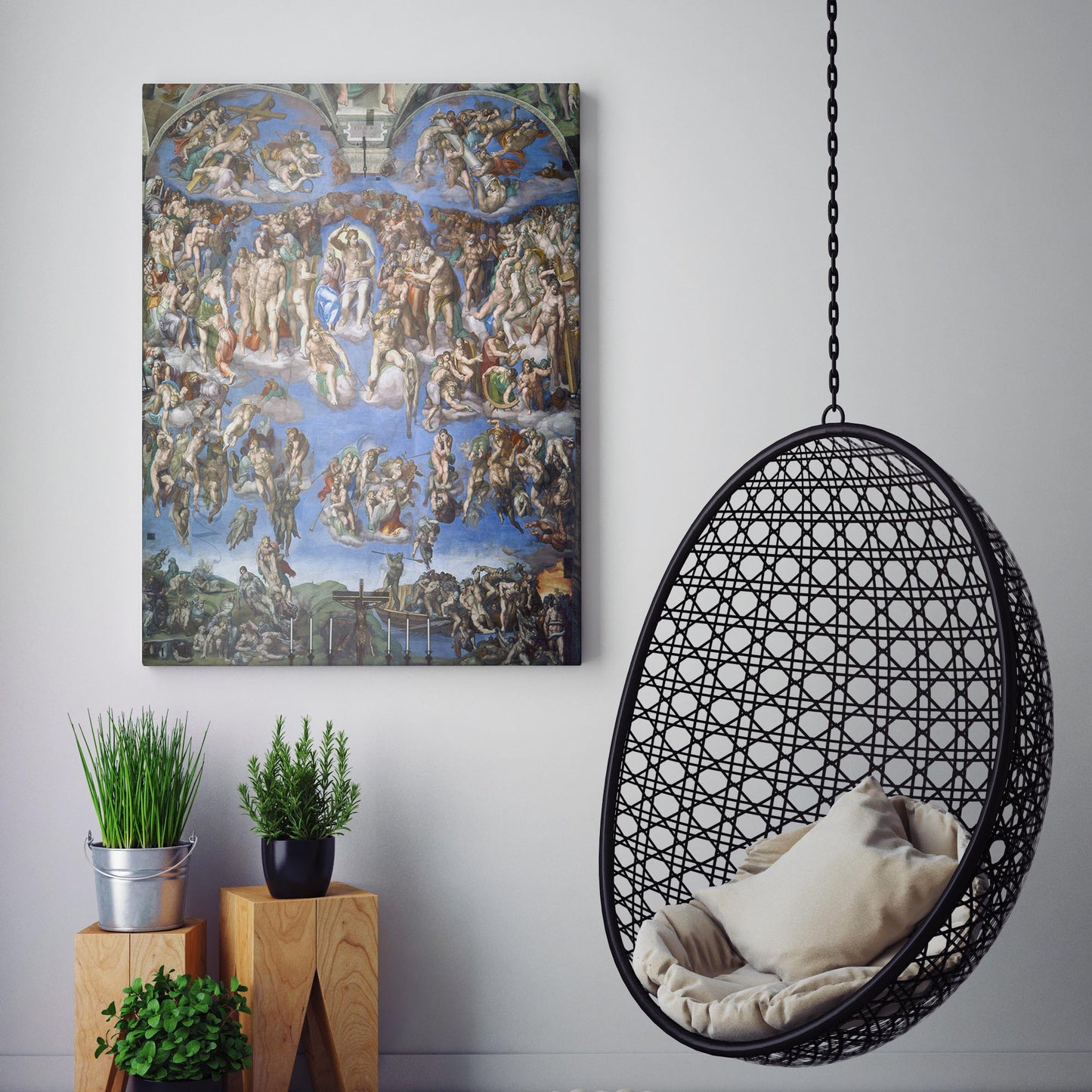 The Last Judgement by Michelangelo