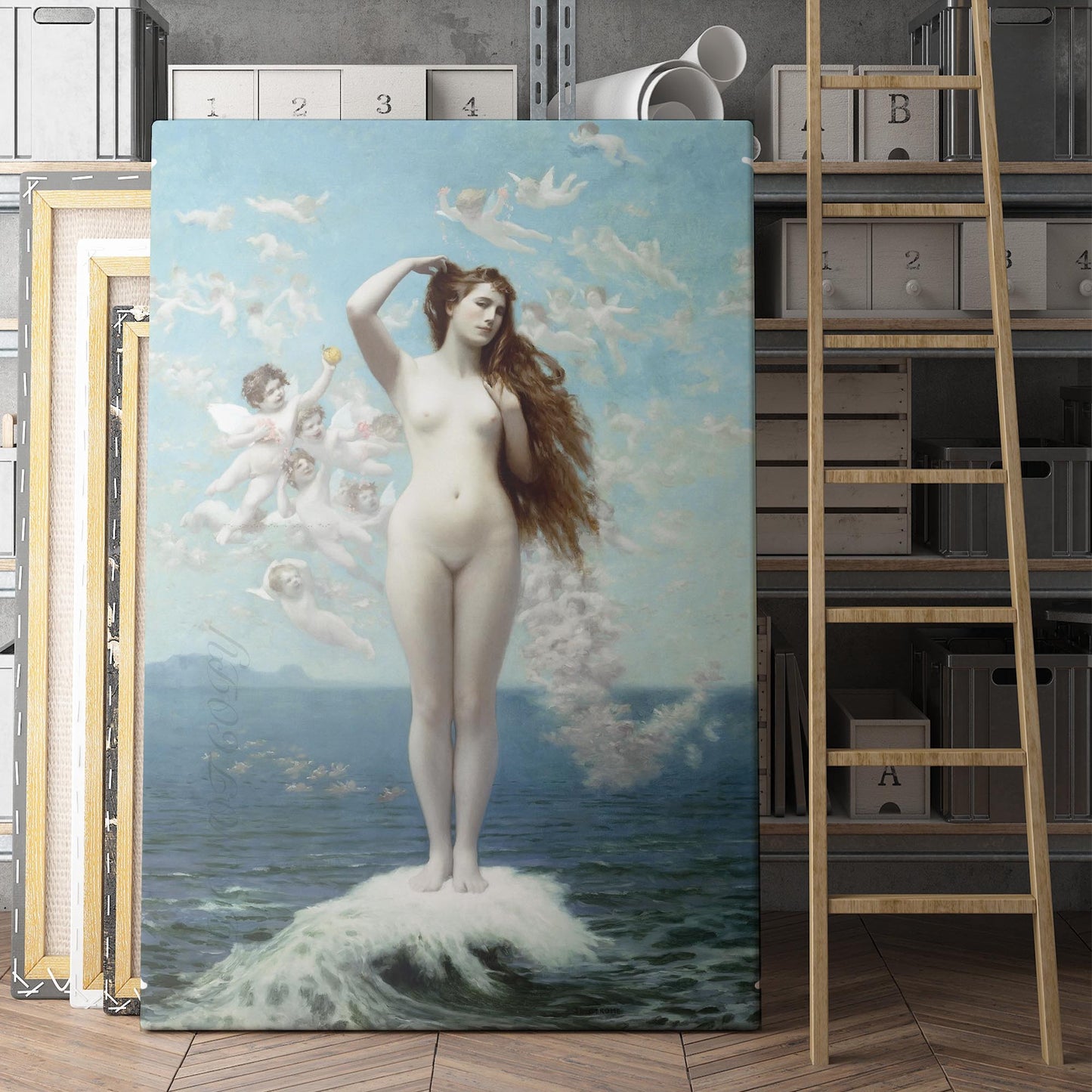 The Birth of Venus by Jean-Léon Gérôme