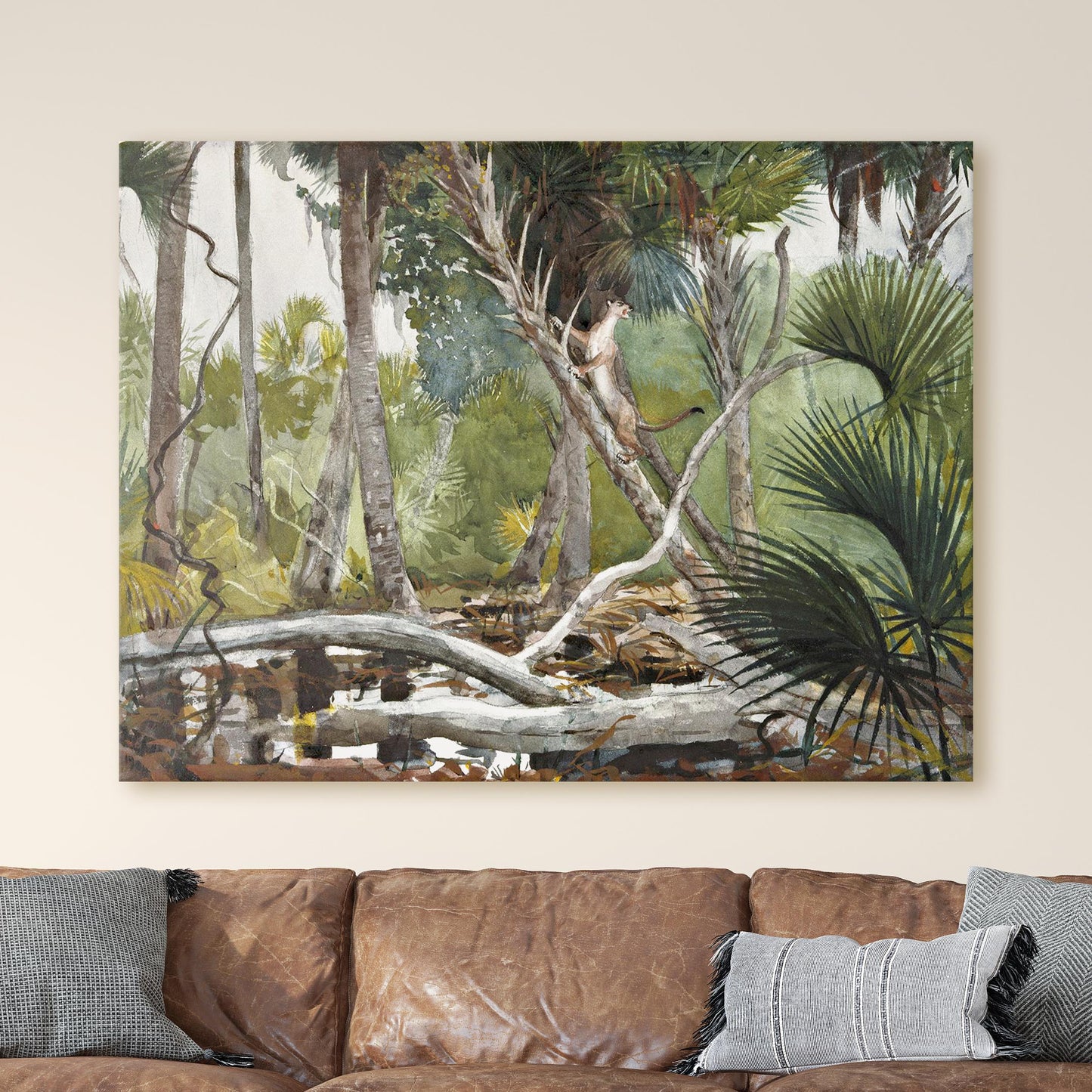 In the Jungle, Florida by Winslow Homer