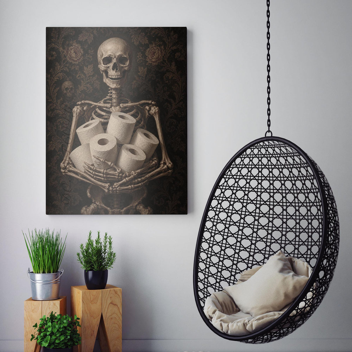 Skeleton Toilet Paper